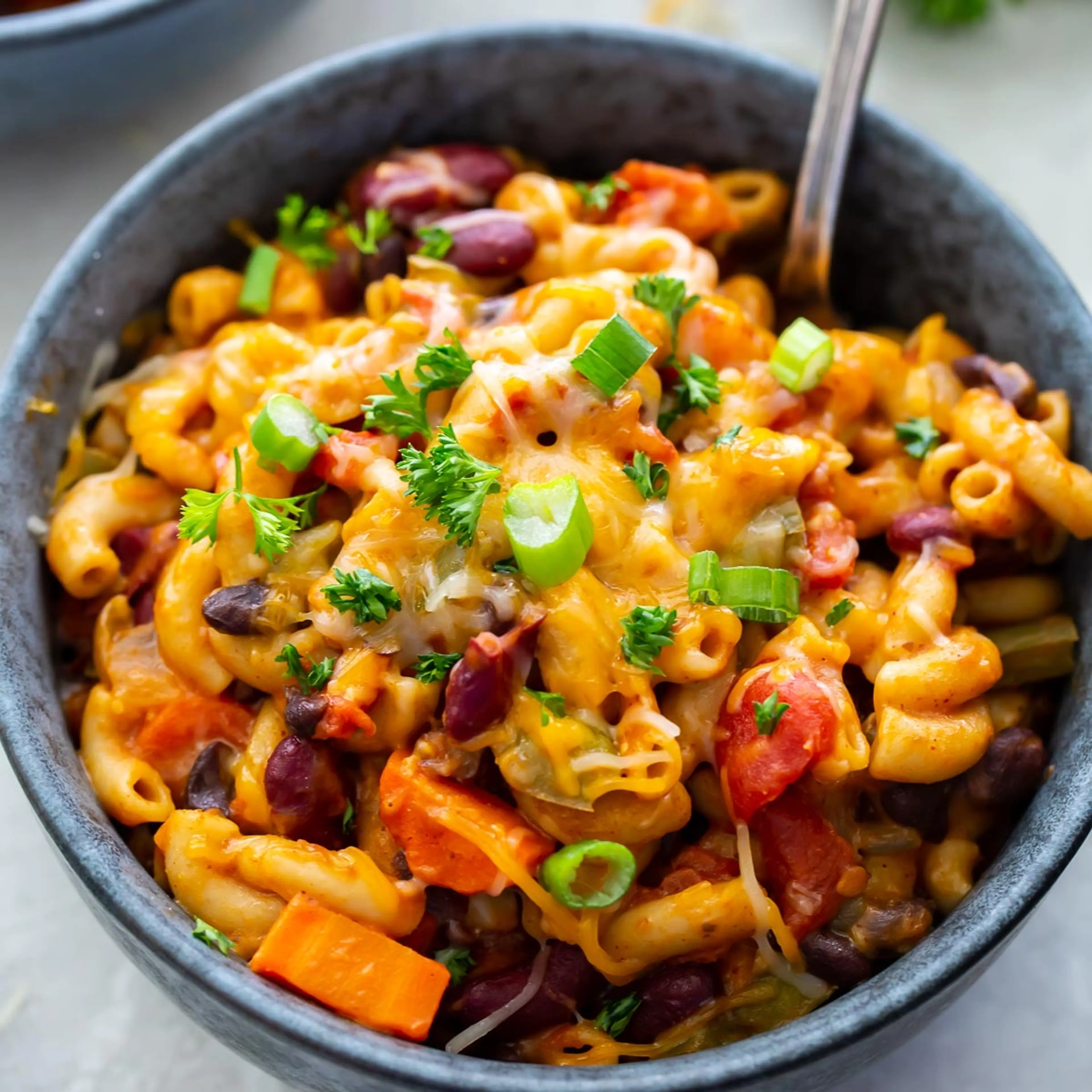 Vegetarian Chili Mac