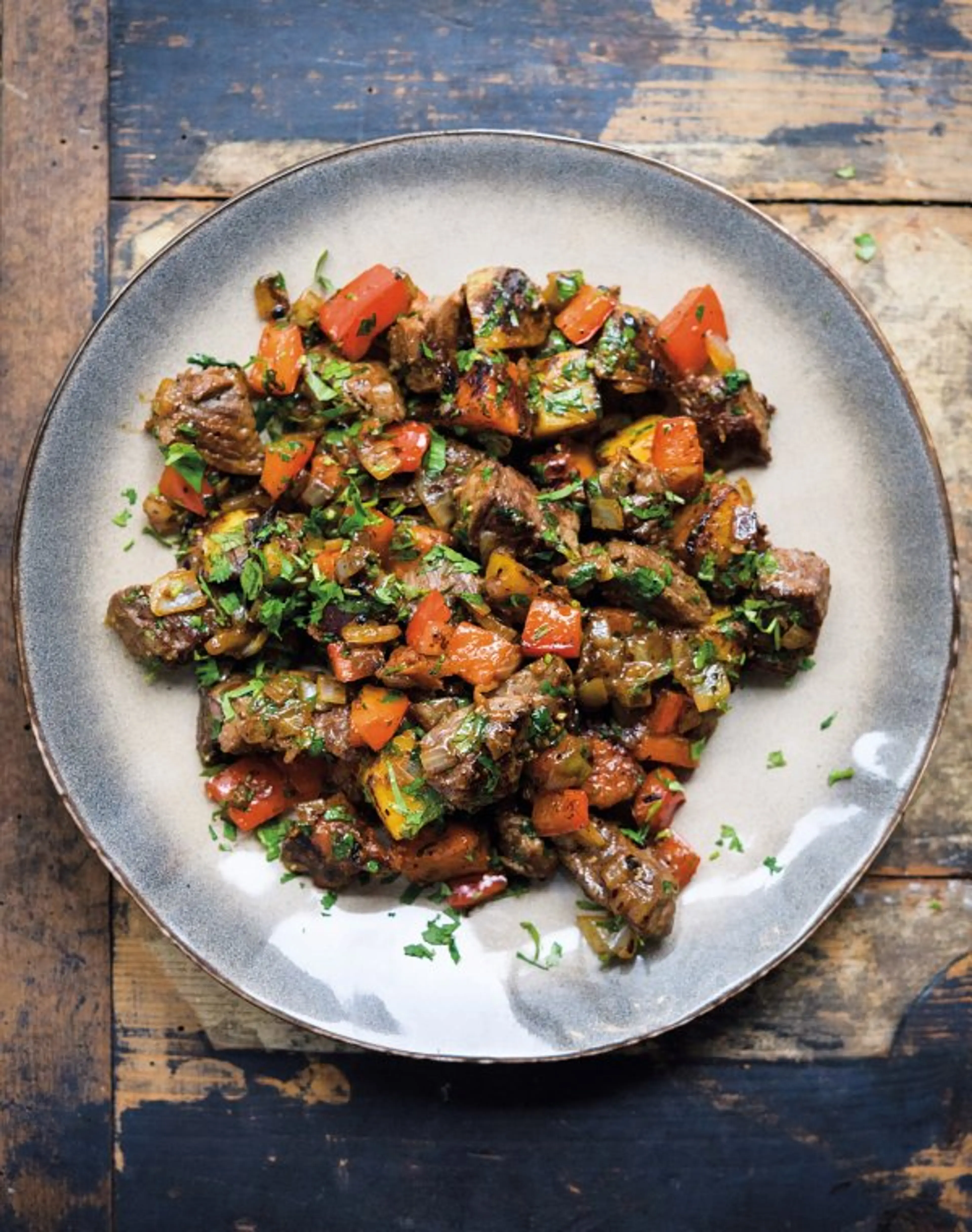 Cantonese-Style Black Pepper Beef with Potatoes