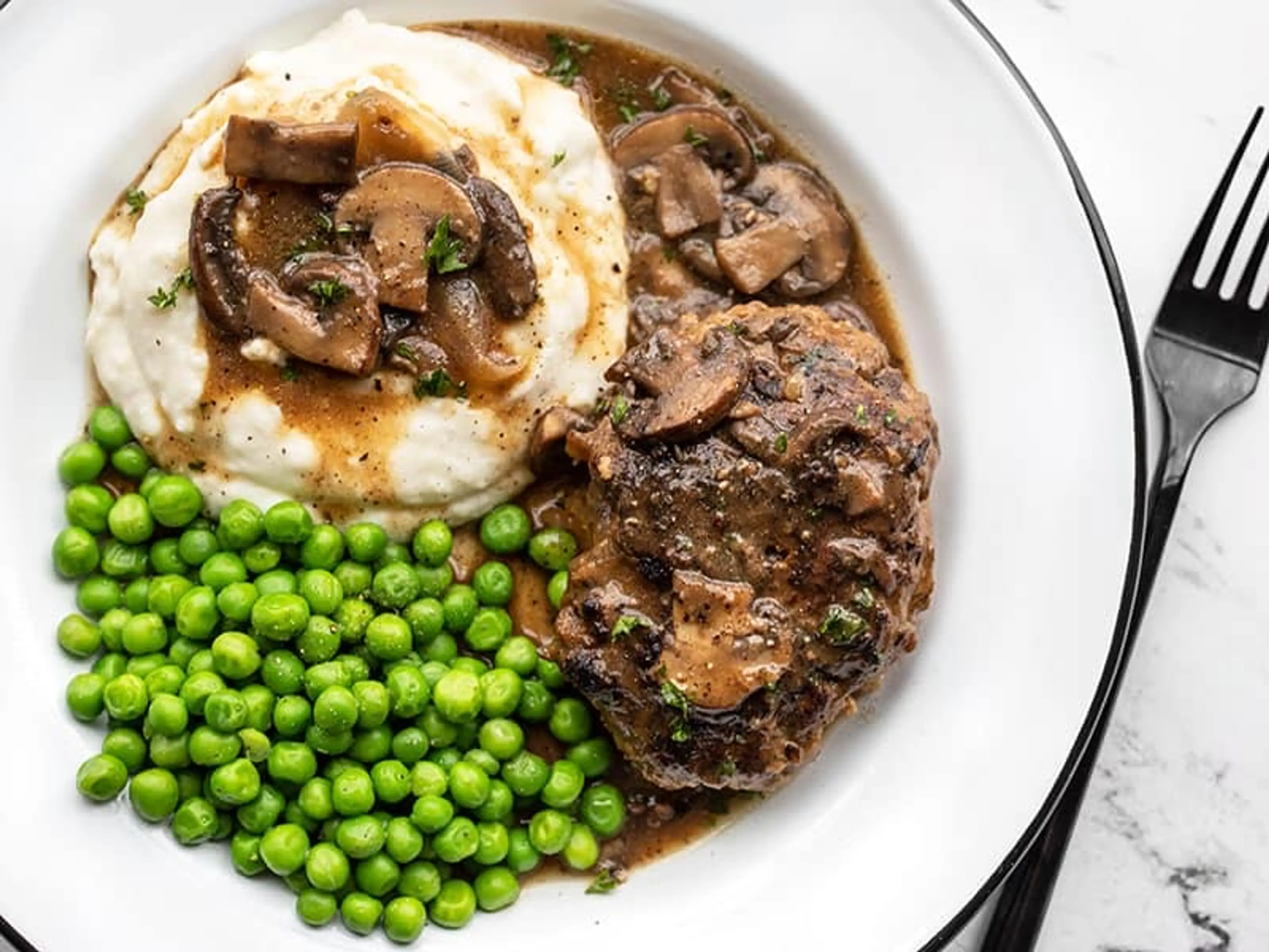 Salisbury Steak with Mushroom Gravy