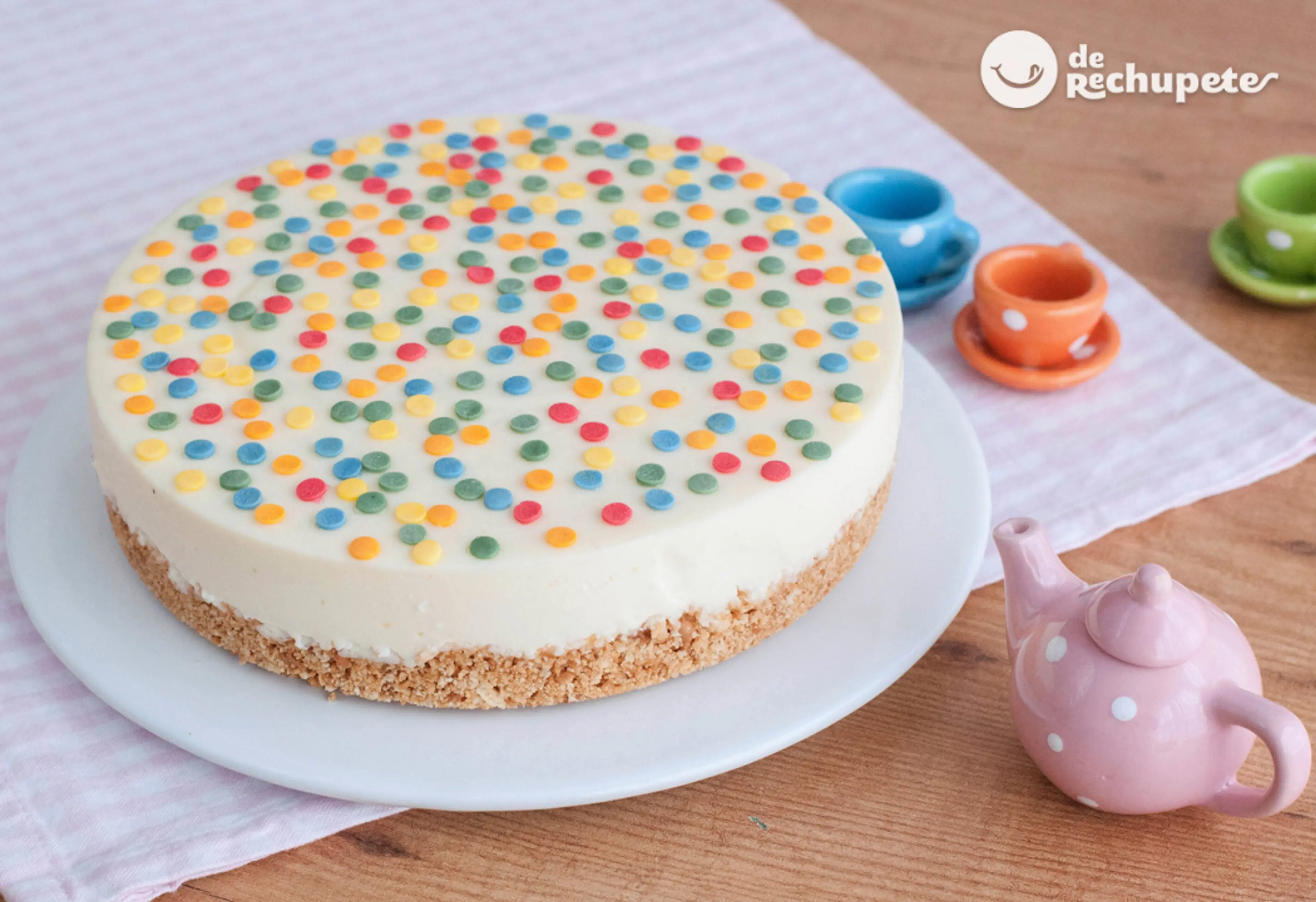 Tarta de limón sin horno