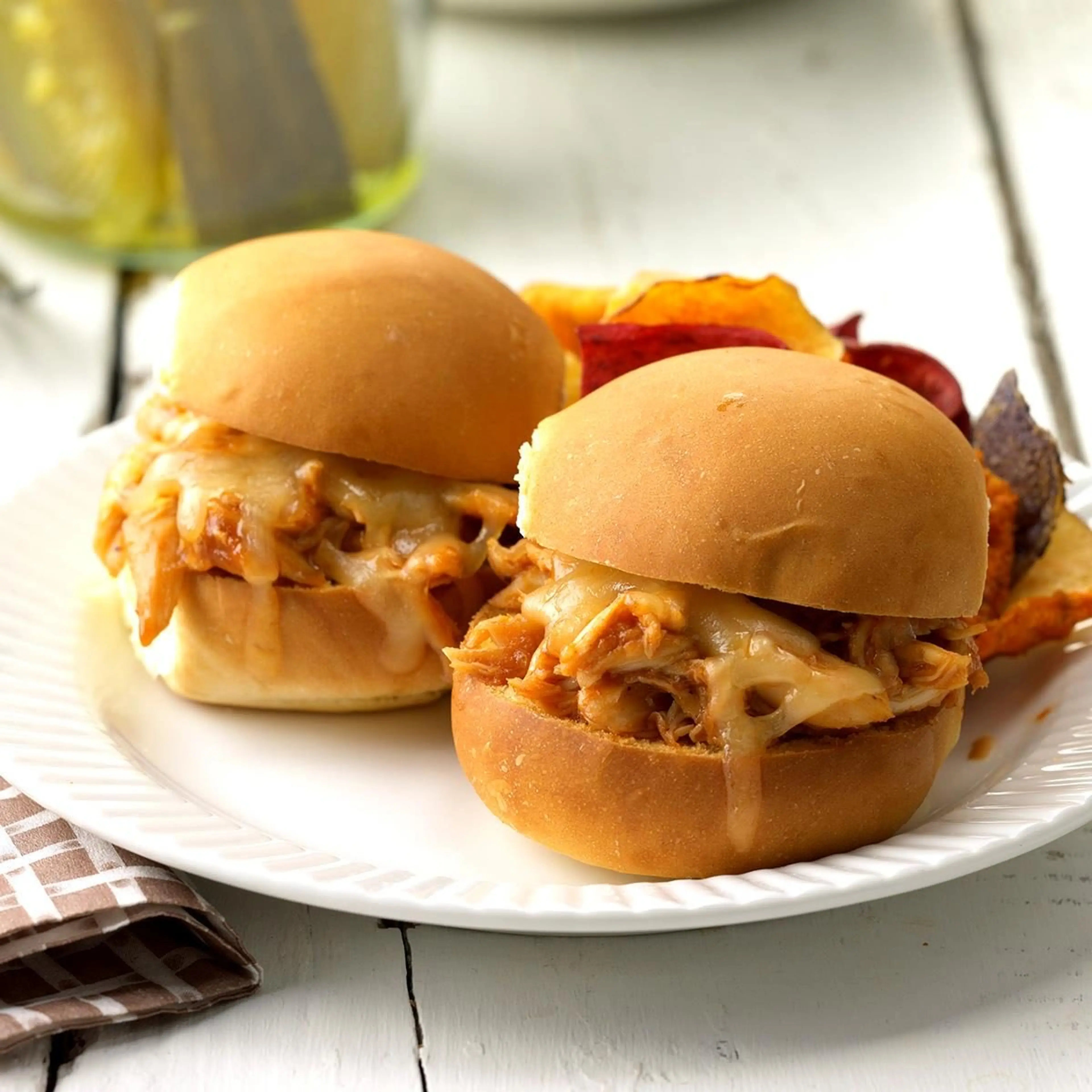 BBQ Chicken Sliders