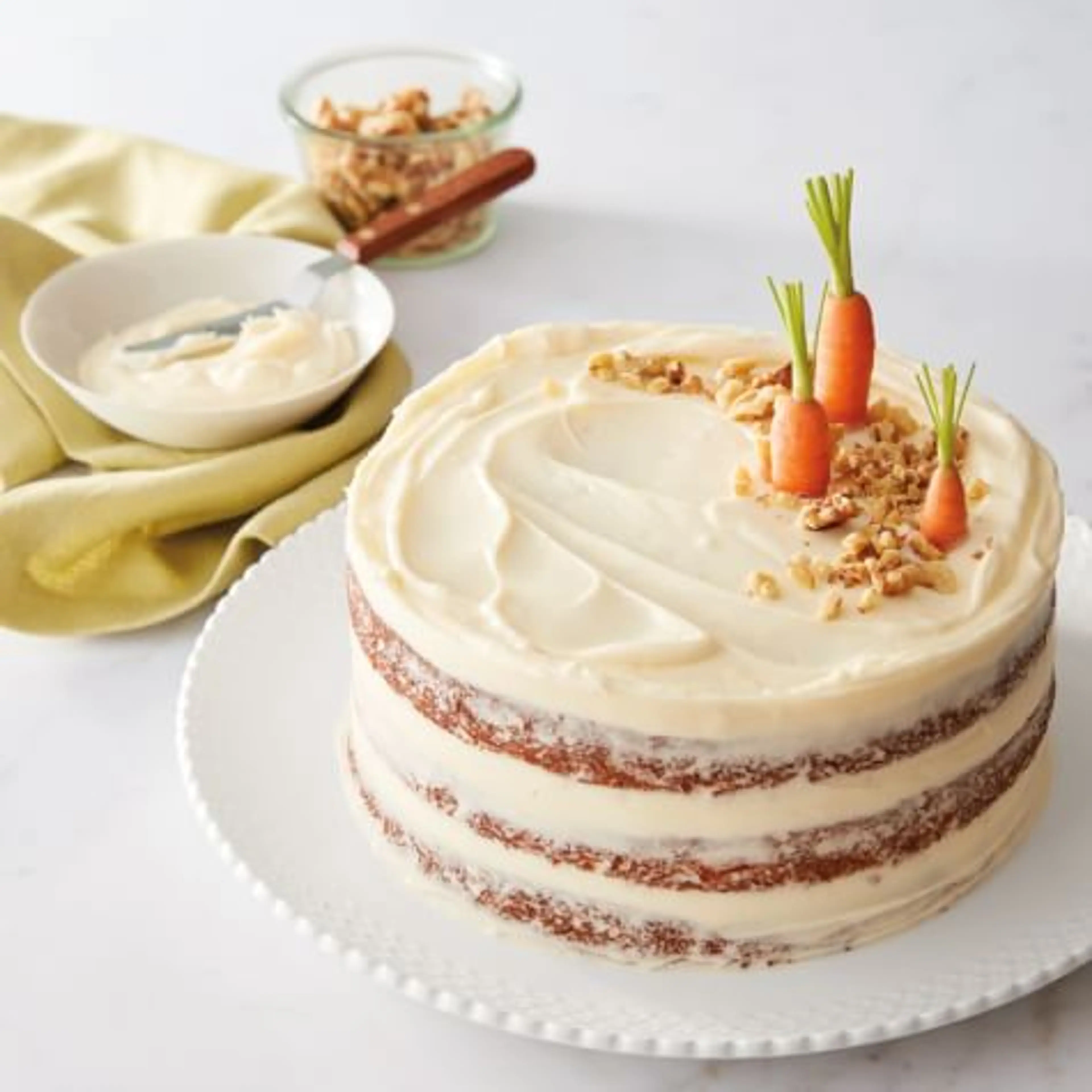 Carrot Cake with Cream Cheese Frosting