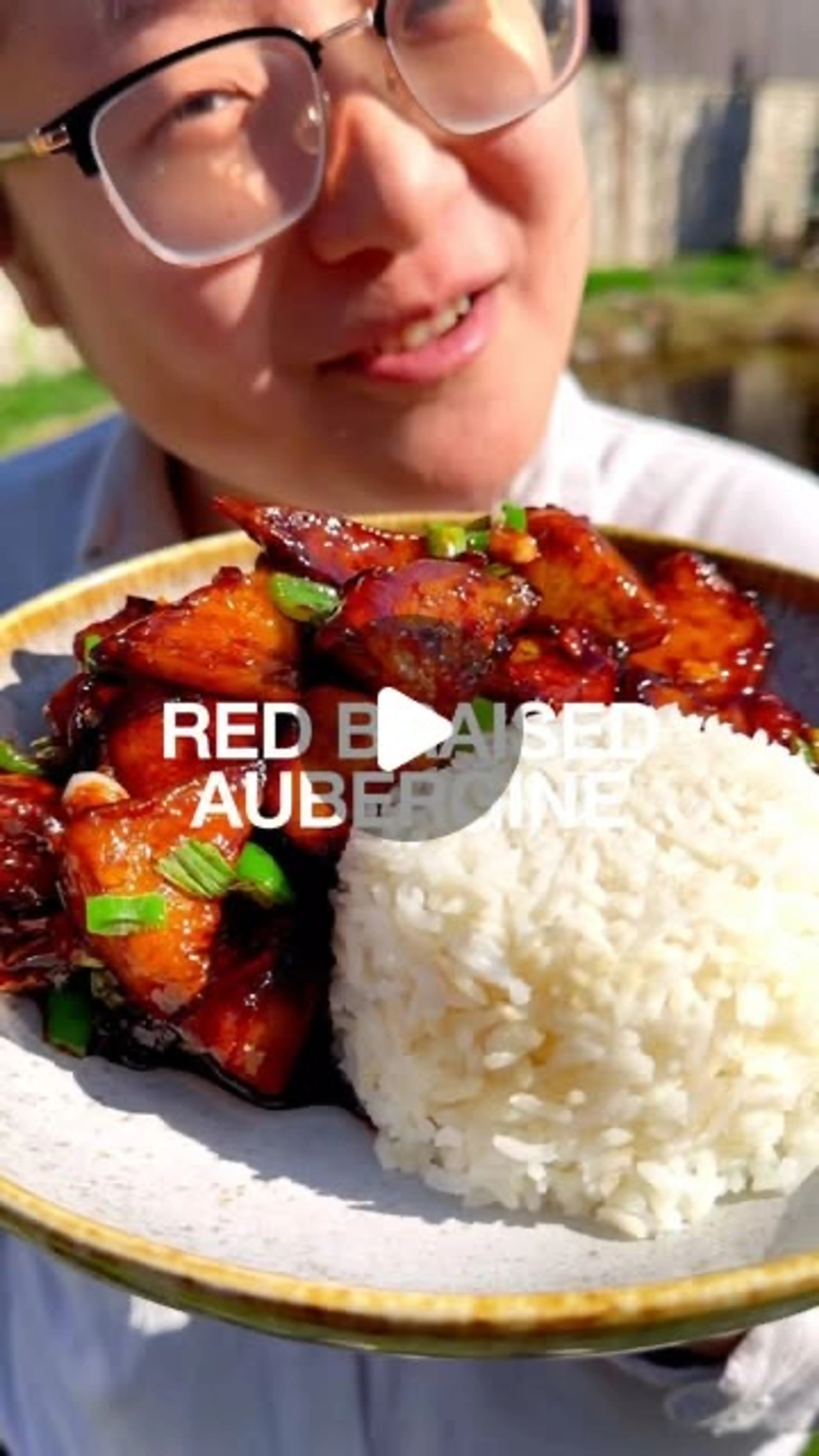 Red Braised Aubergine/ Eggplant