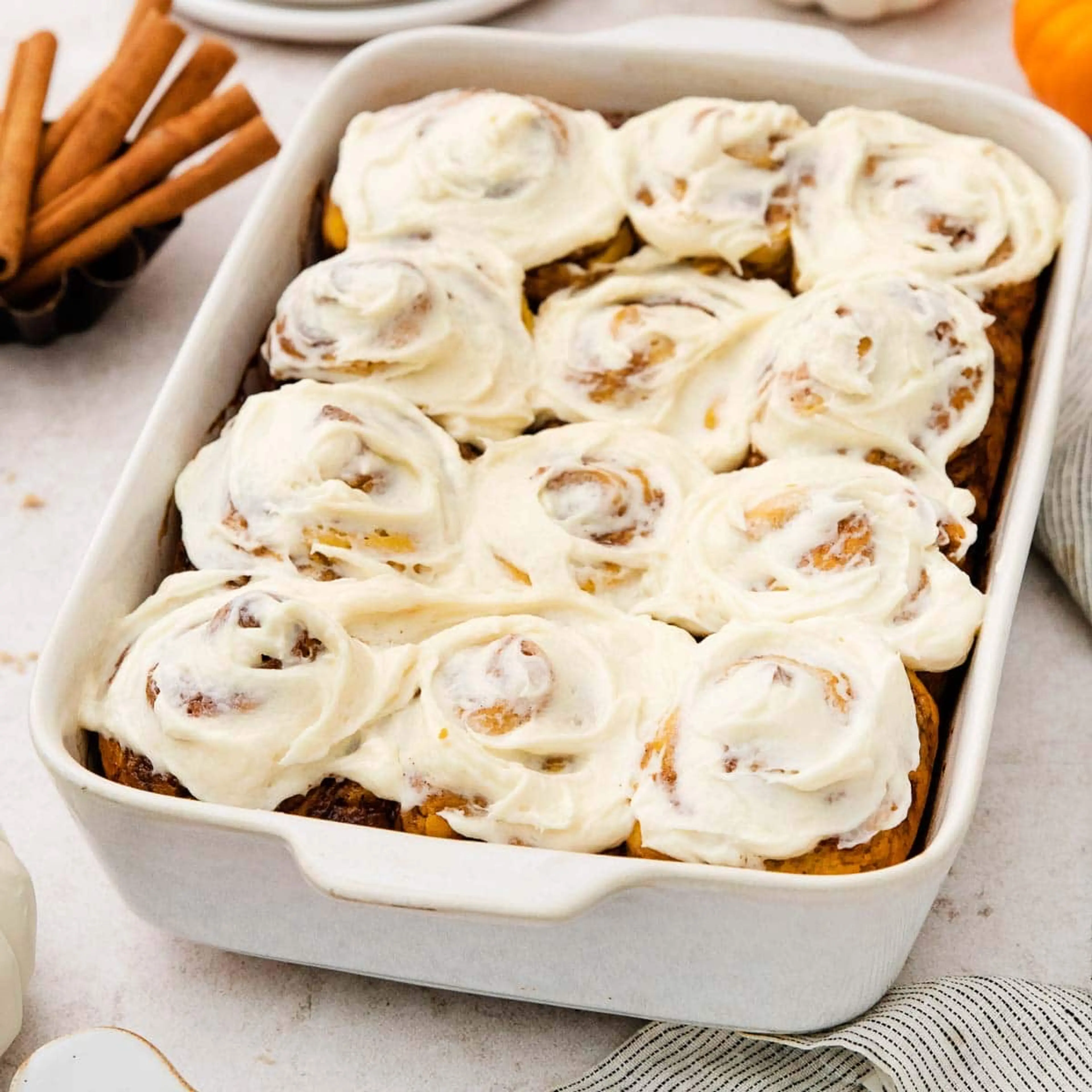 Gluten-Free Pumpkin Cinnamon Rolls