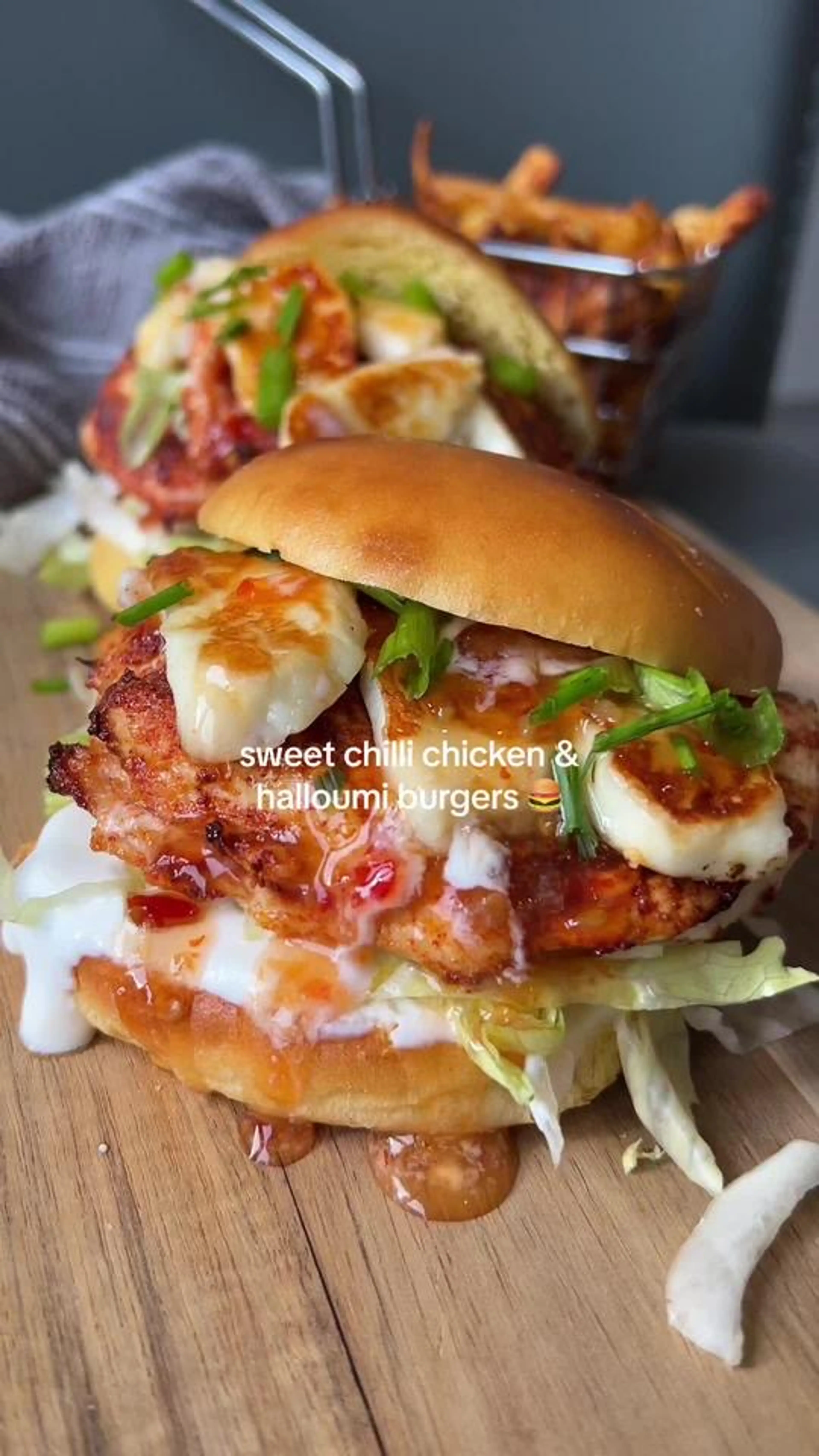 Sweet Chili Chicken Halloumi Sandwich