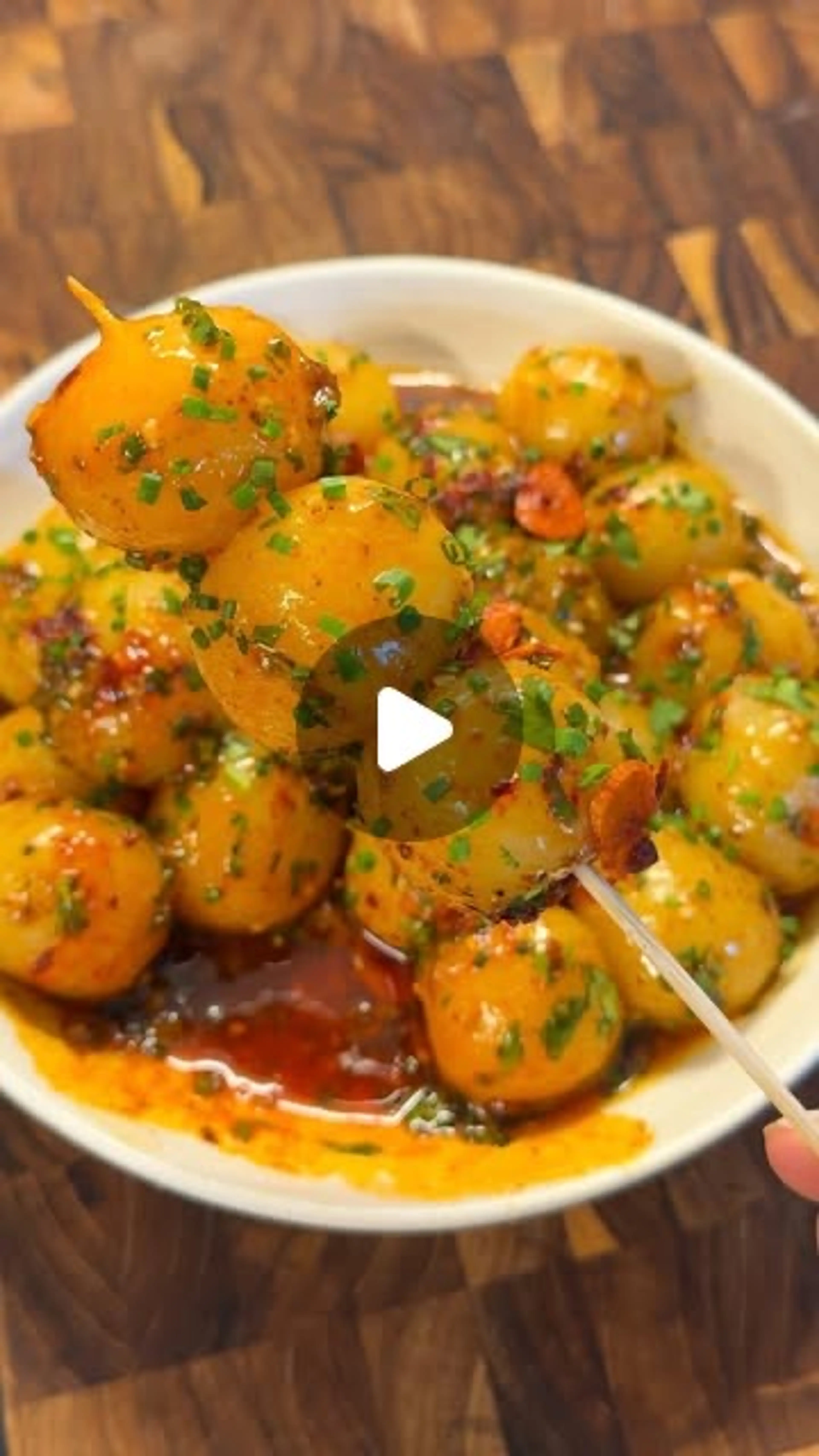 Chewy Potato Balls (dumplings)