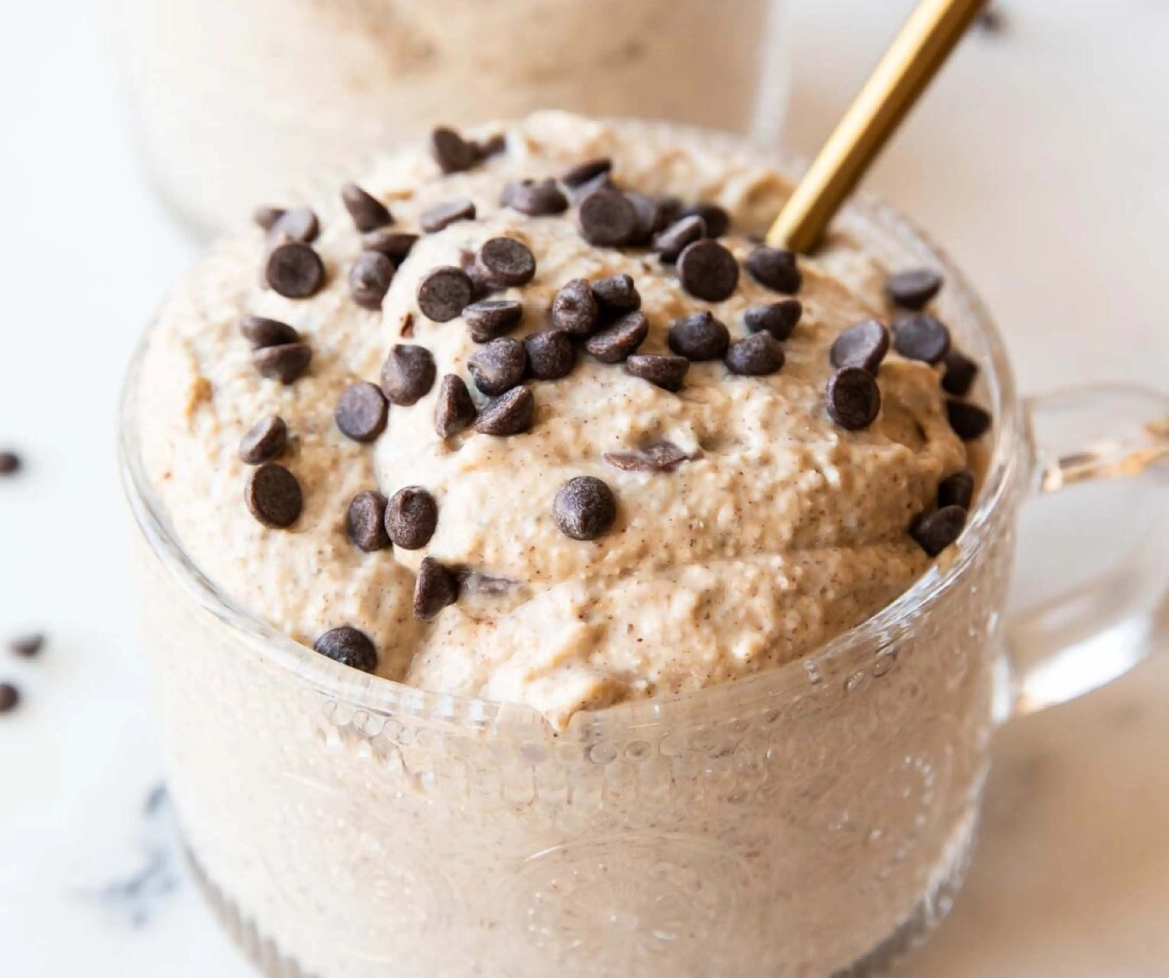 Chocolate Chip Cookie Dough Overnight Oats