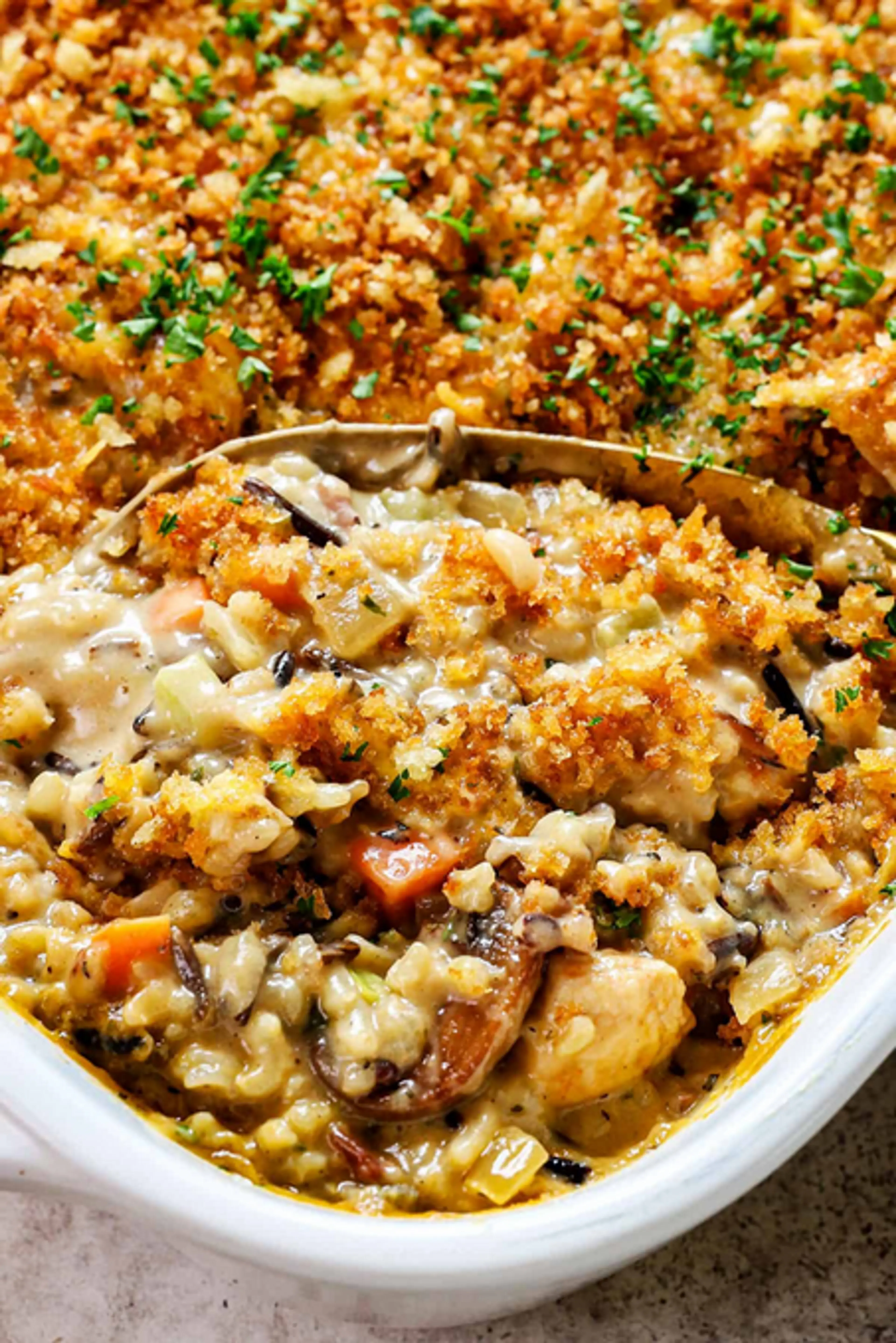 Wild Rice Chicken Casserole