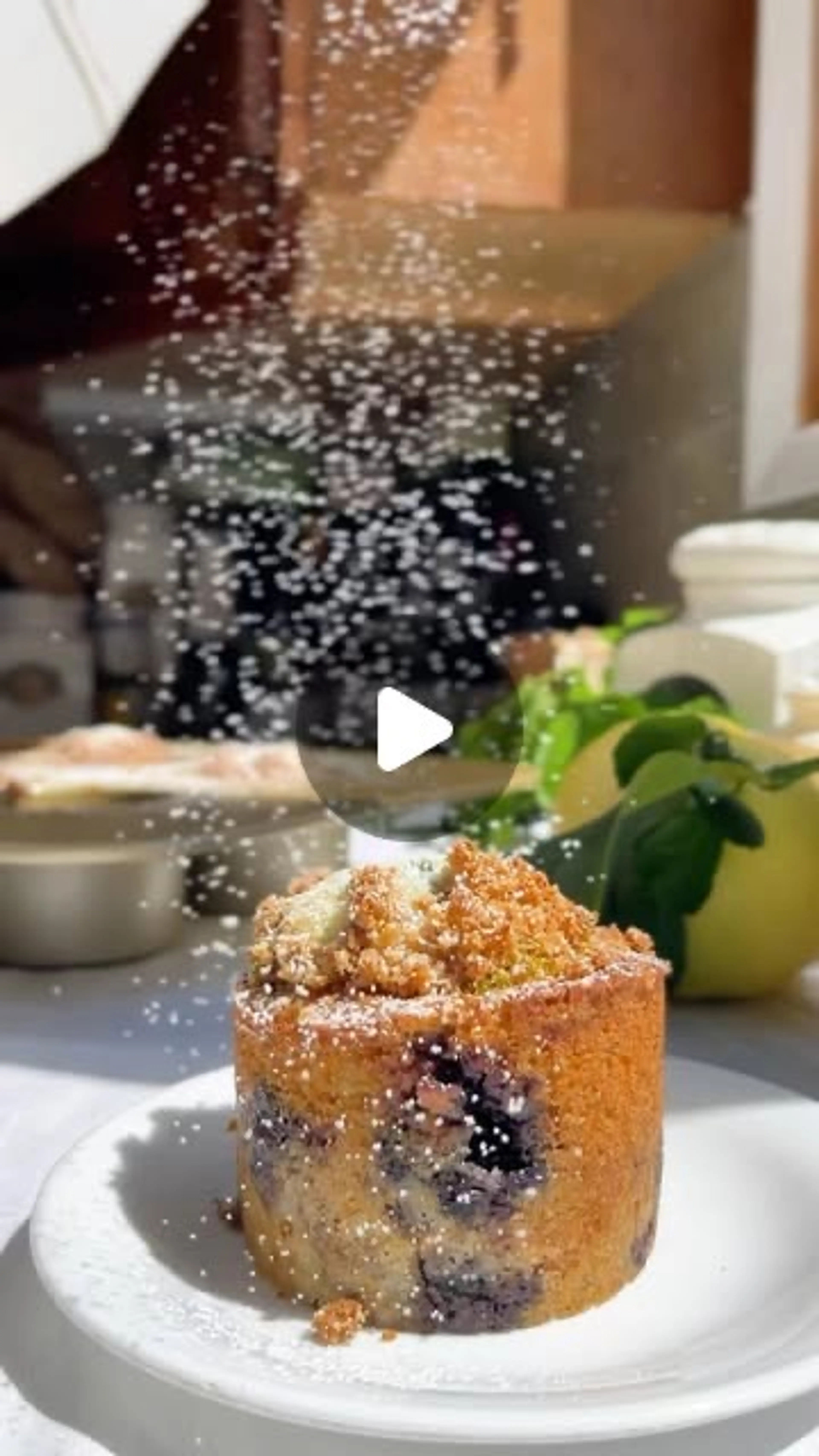 Lemon Blueberry Mini Cake