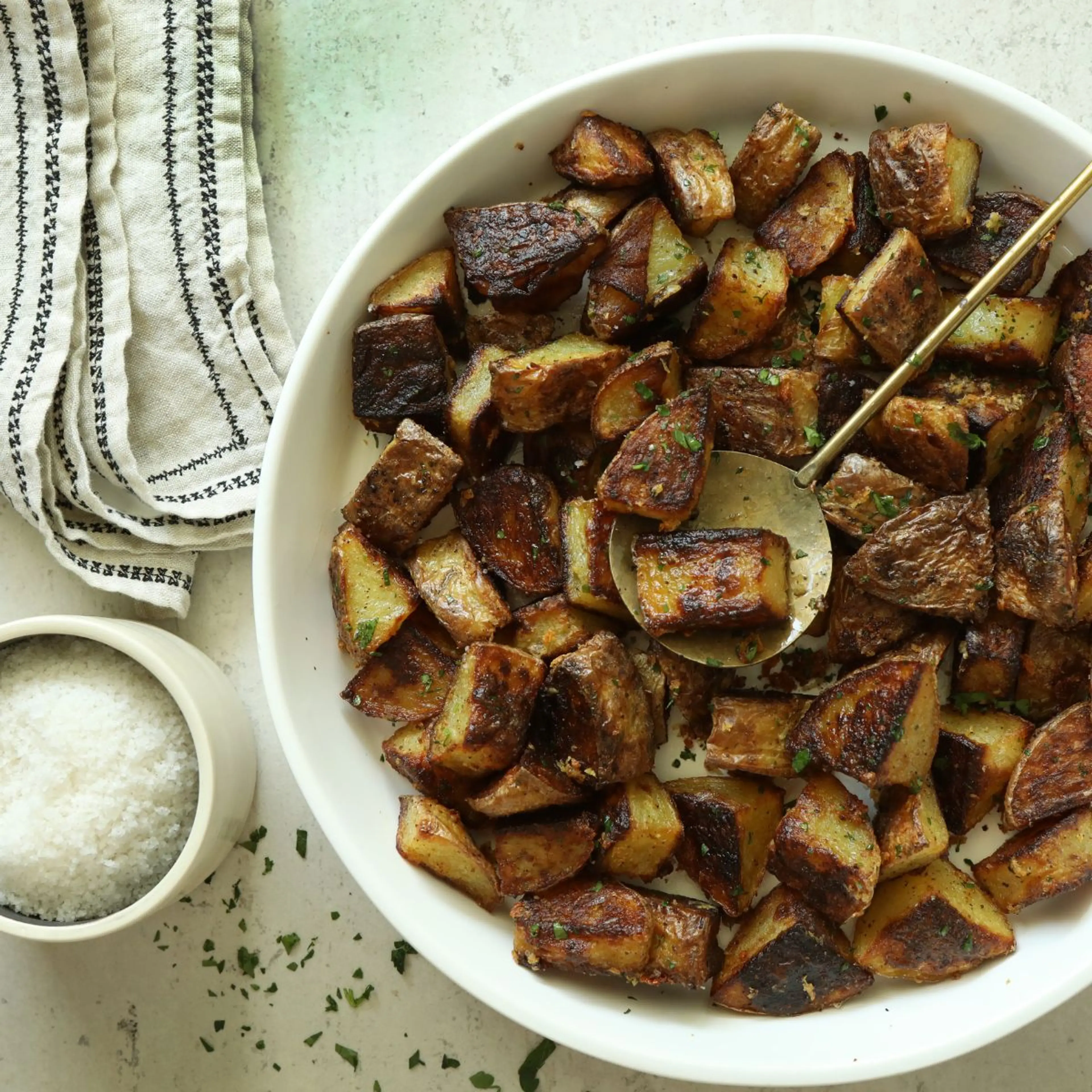 Crispy Roasted Truffle Potatoes