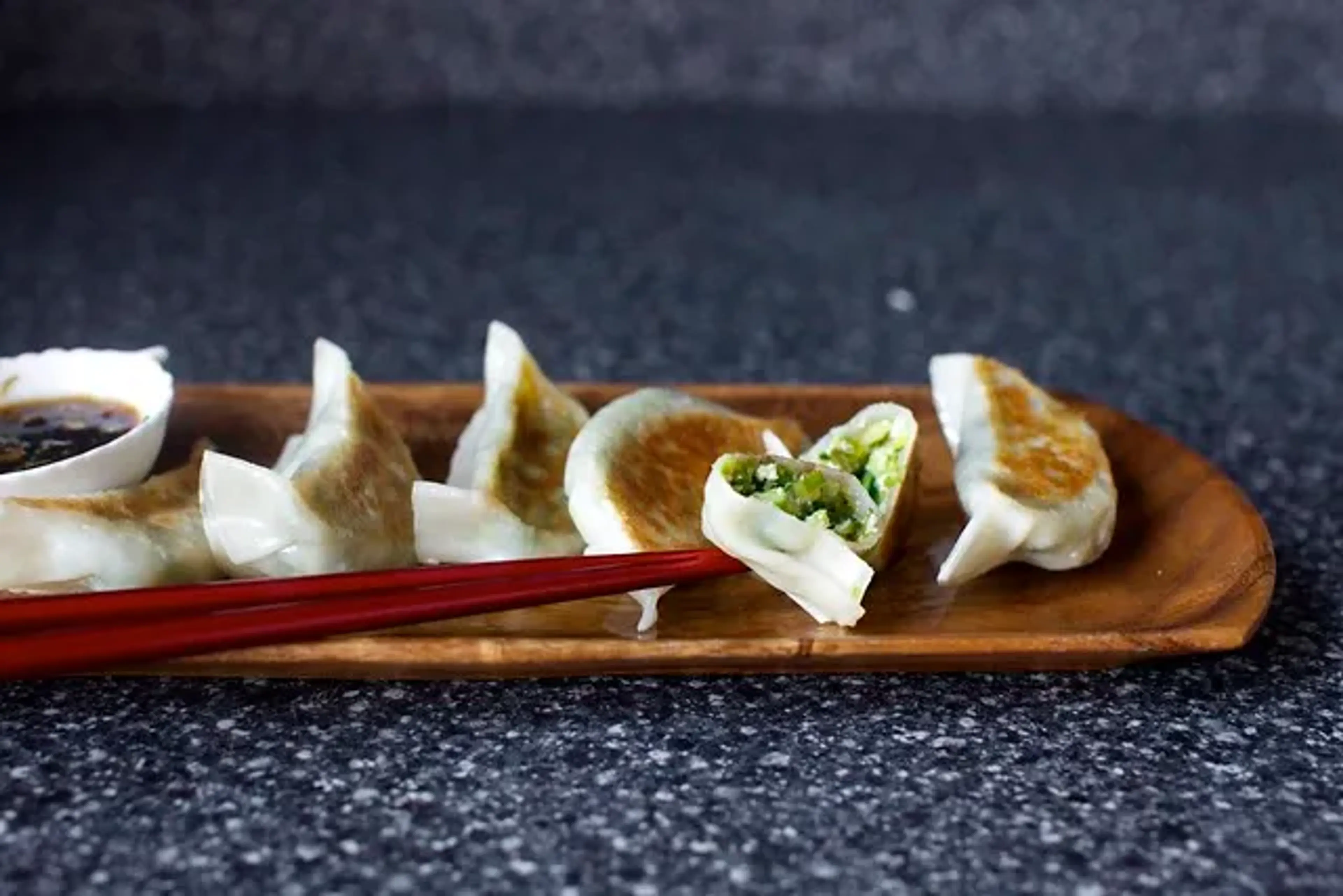 Spring Vegetable Potstickers