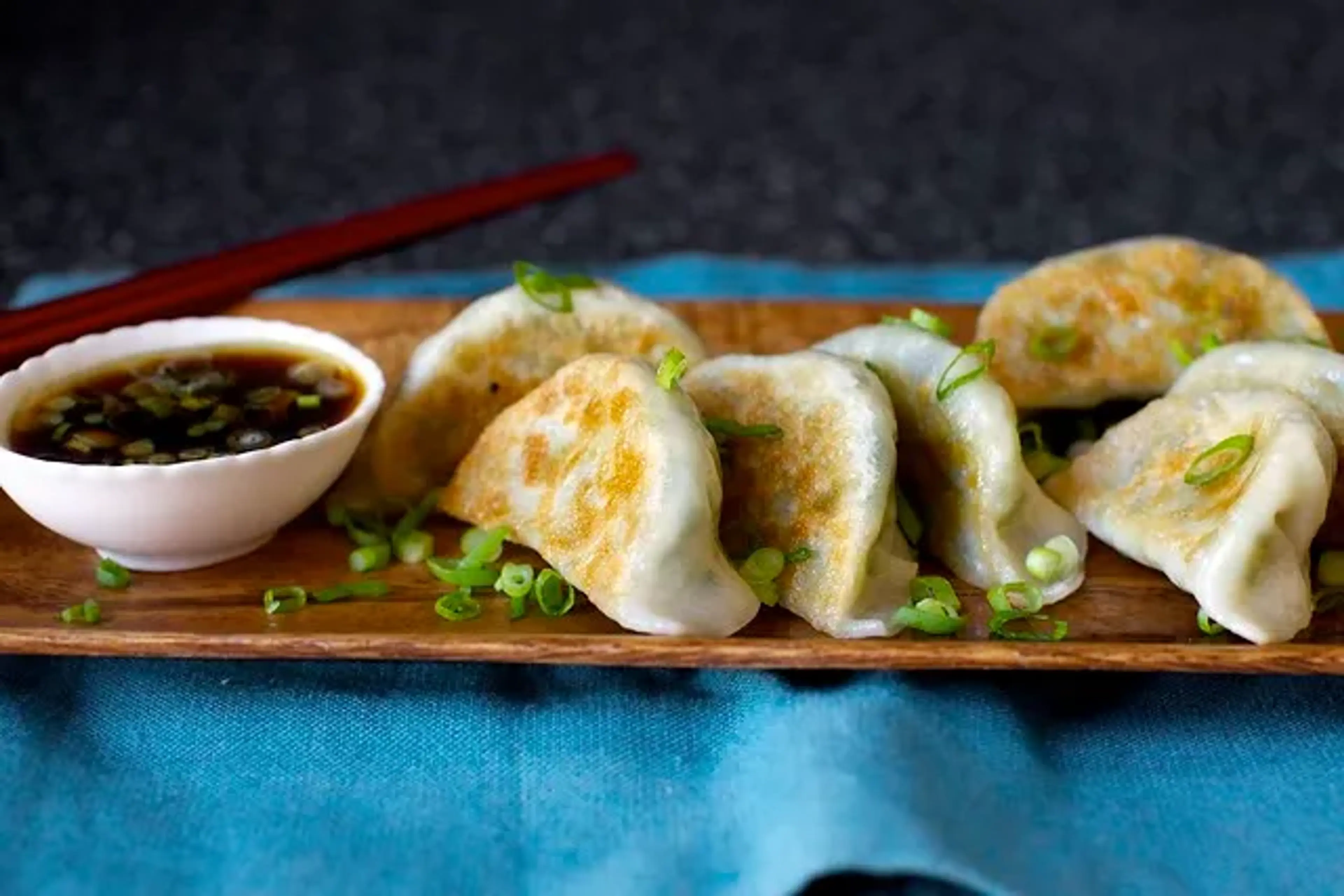 Spring Vegetable Potstickers