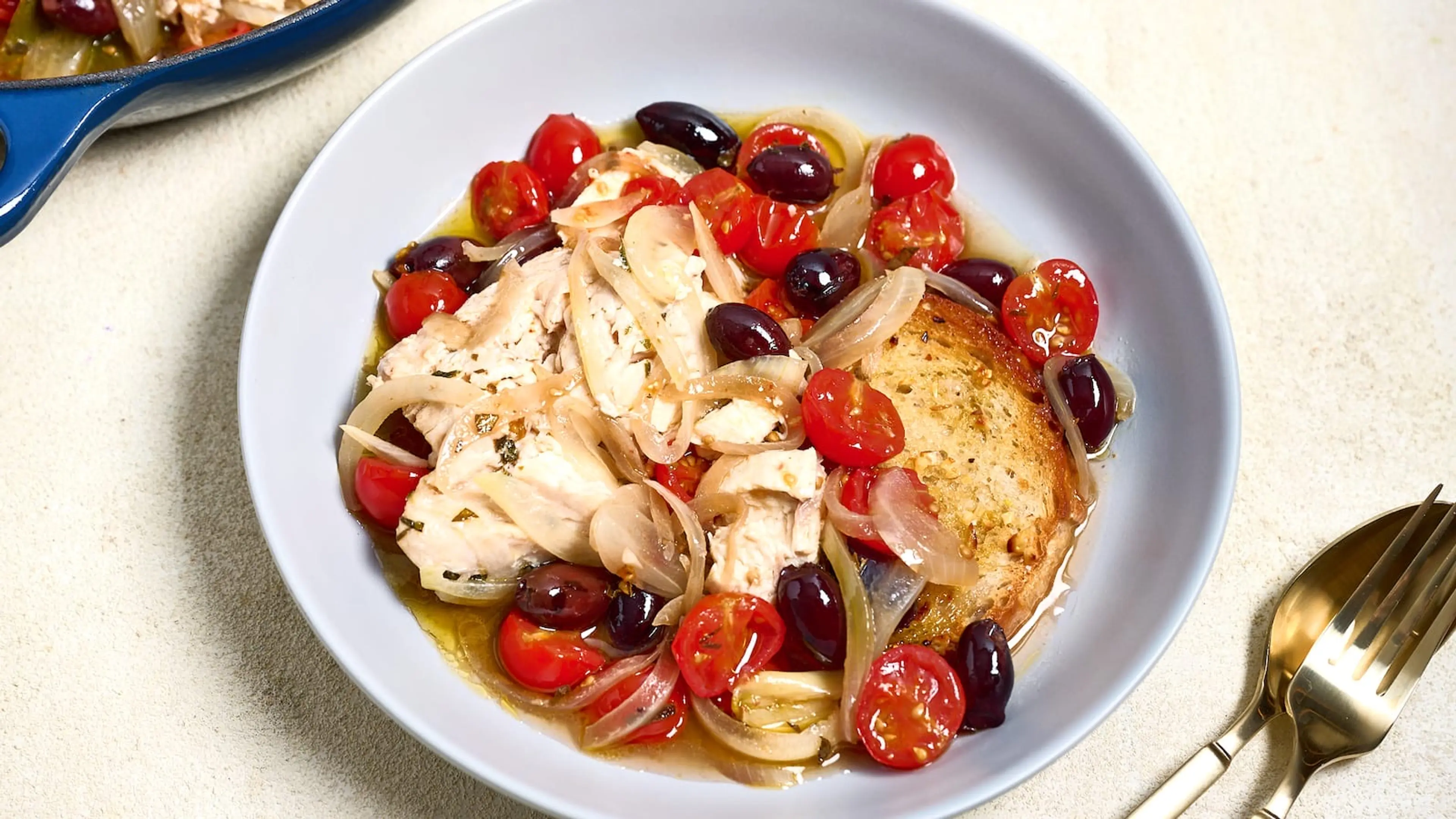 Overnight-Marinated Swordfish Stew