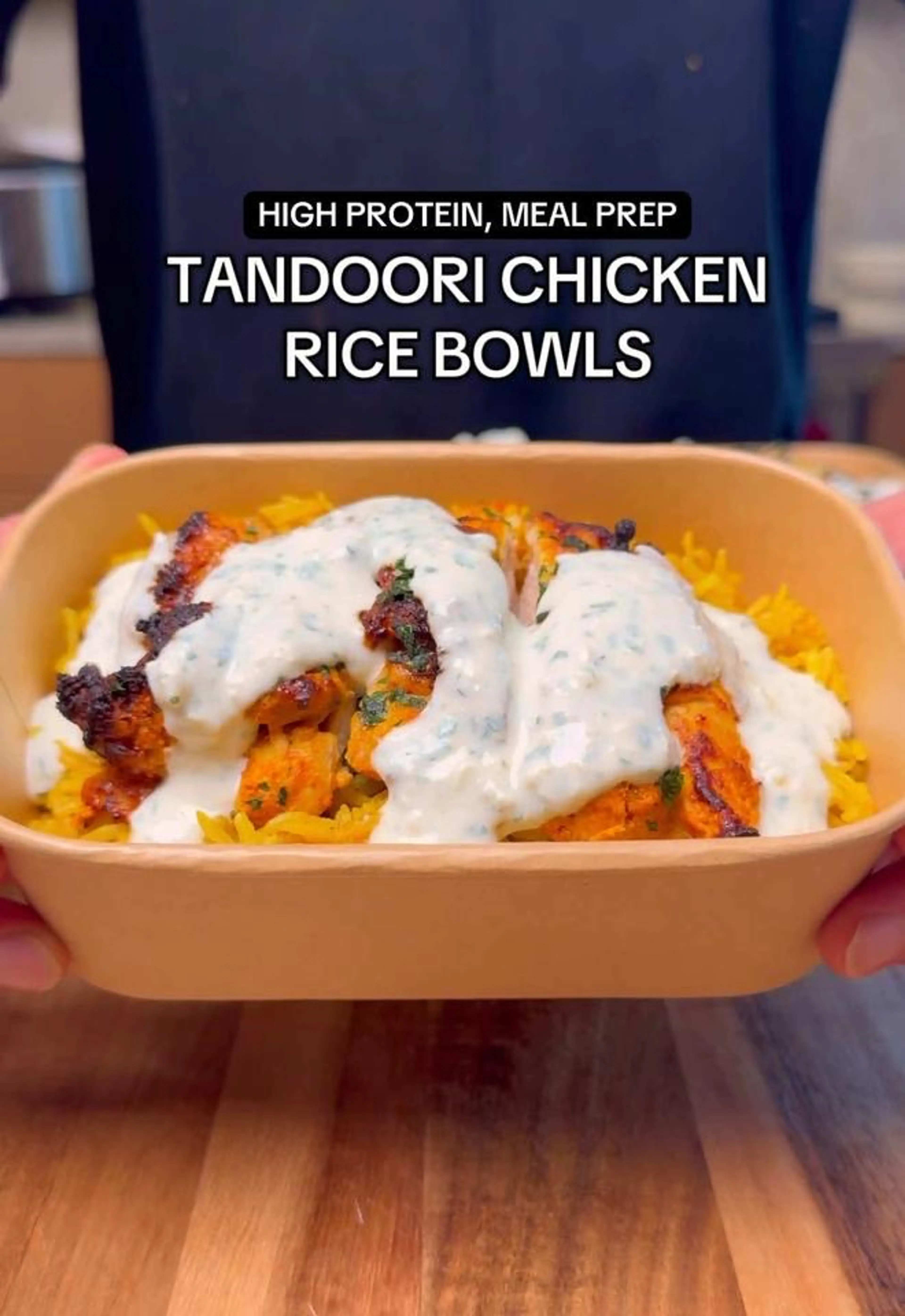 Air Fried Tandoori Chicken Bowls