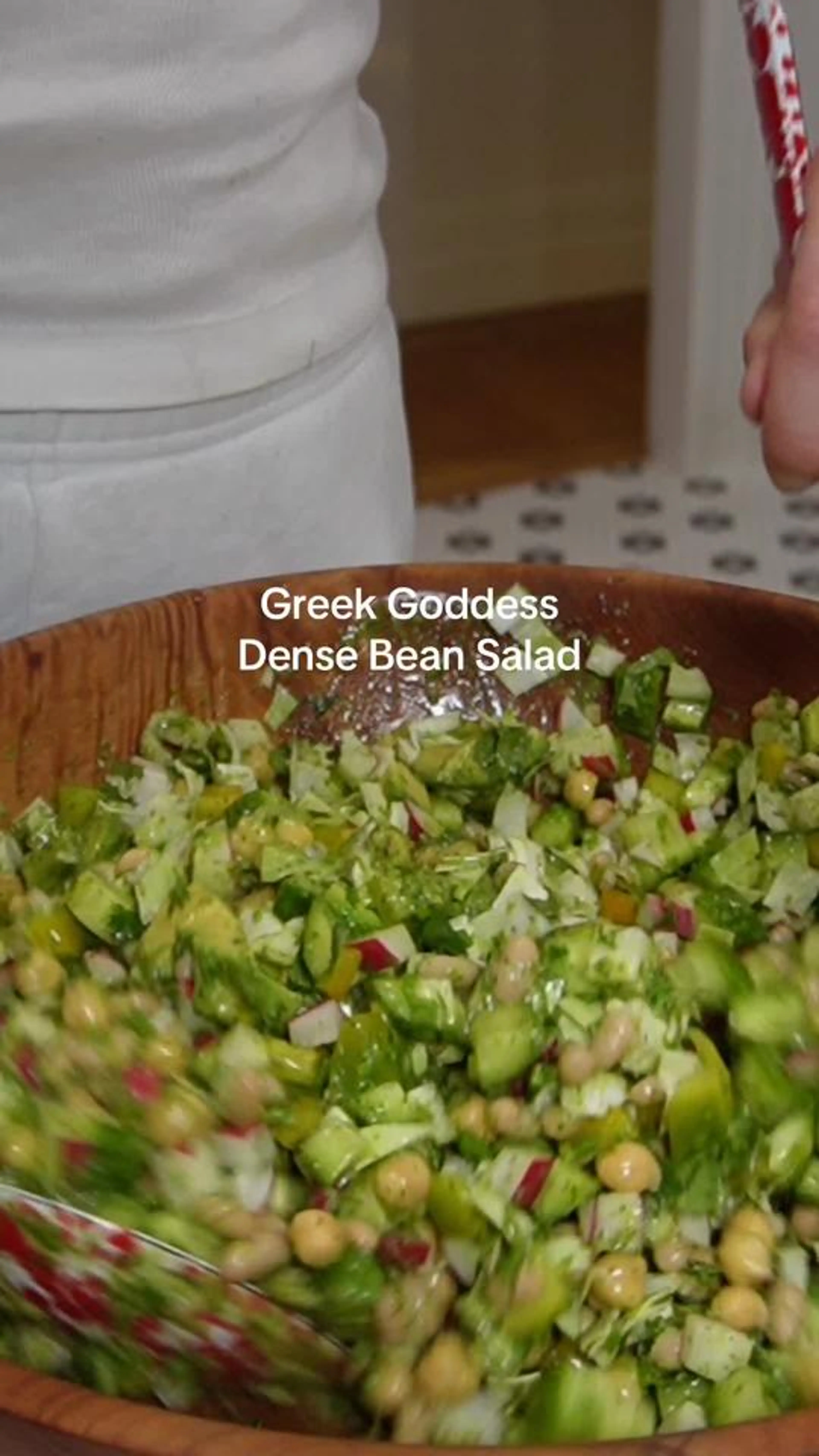 Green Goddess Dense Bean Salad