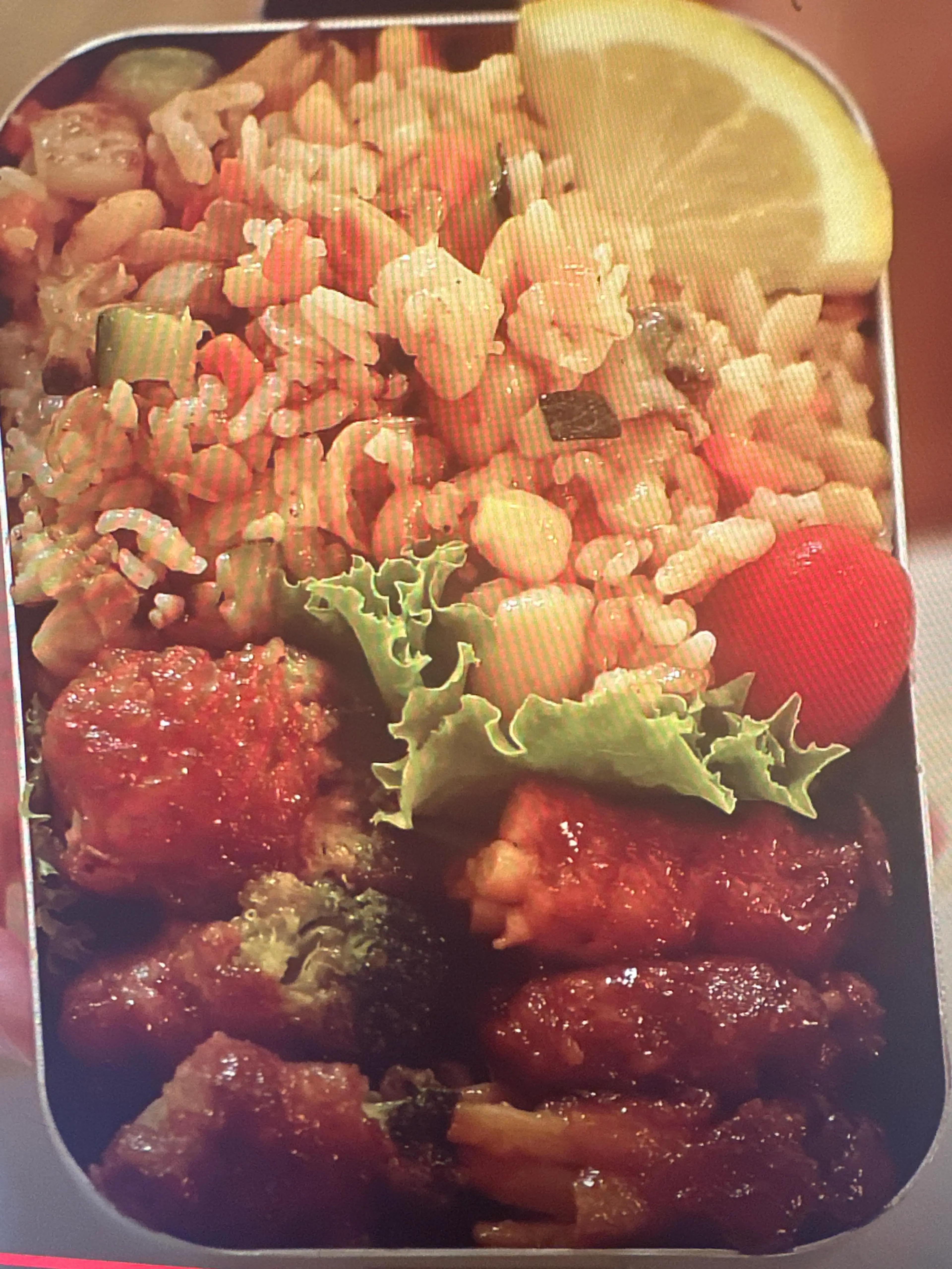 Teriyaki Pork Belly Rolls With Fried Rice And Veggies