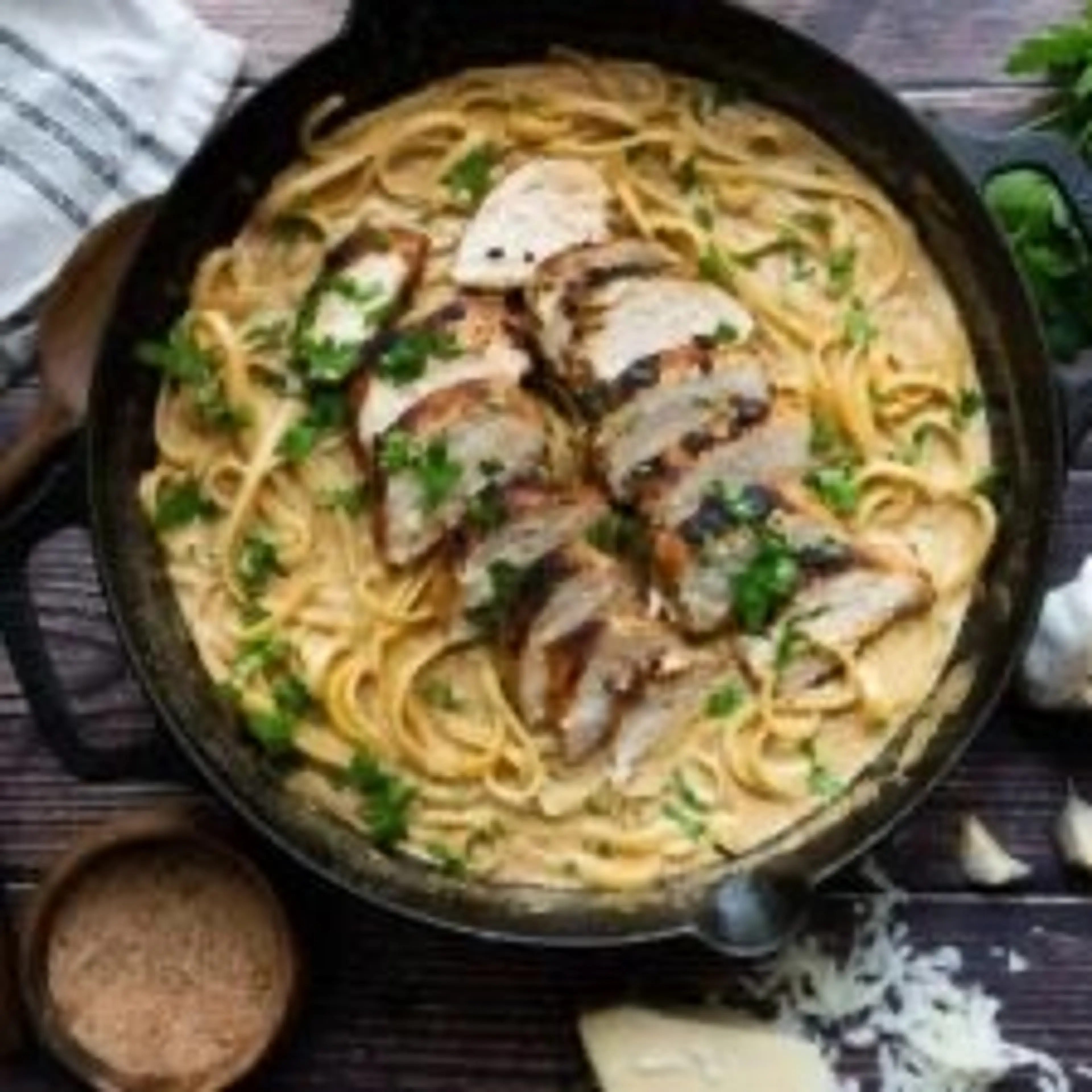 Cajun Chicken Alfredo