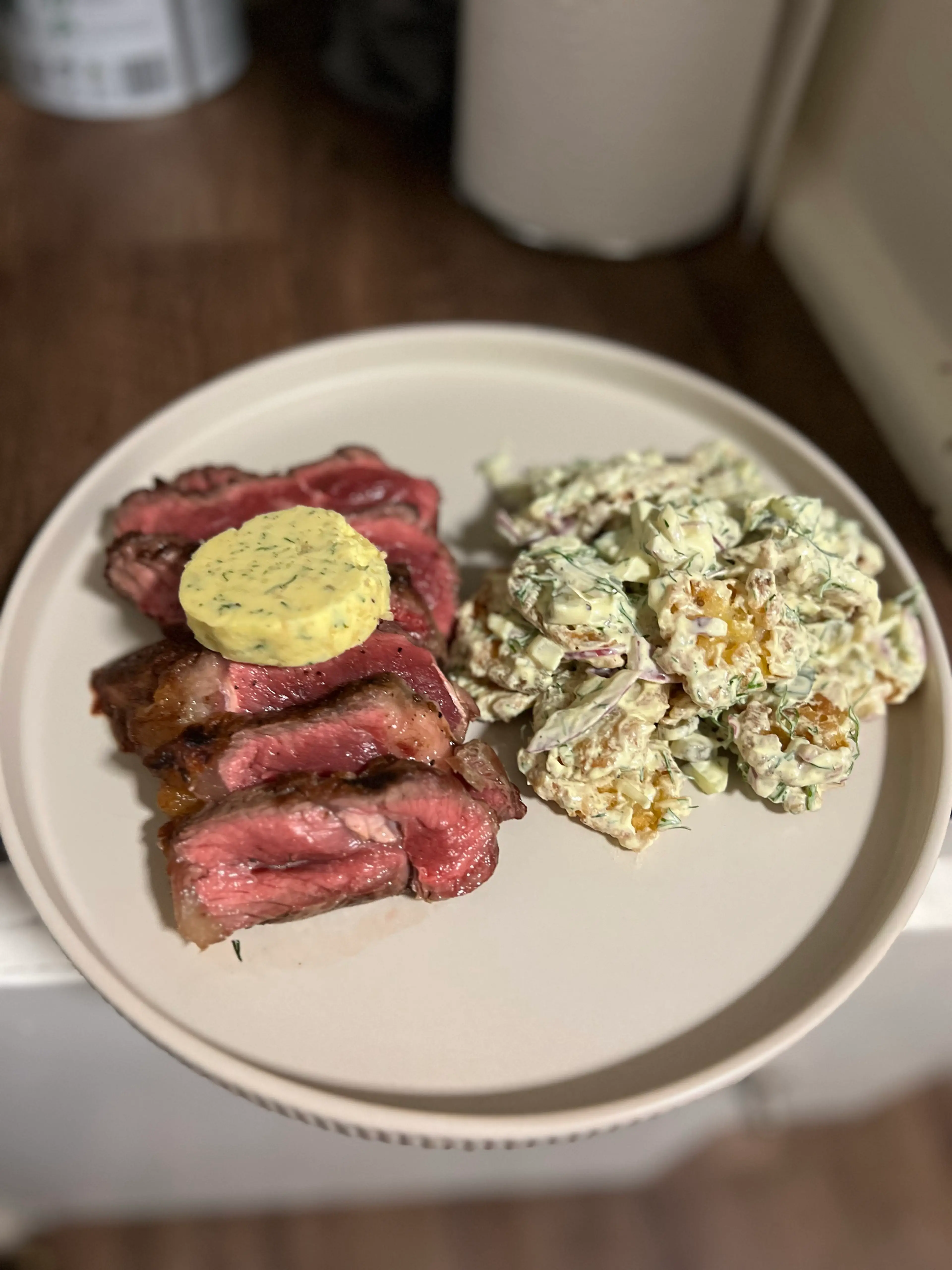 Smashed Potato Salad