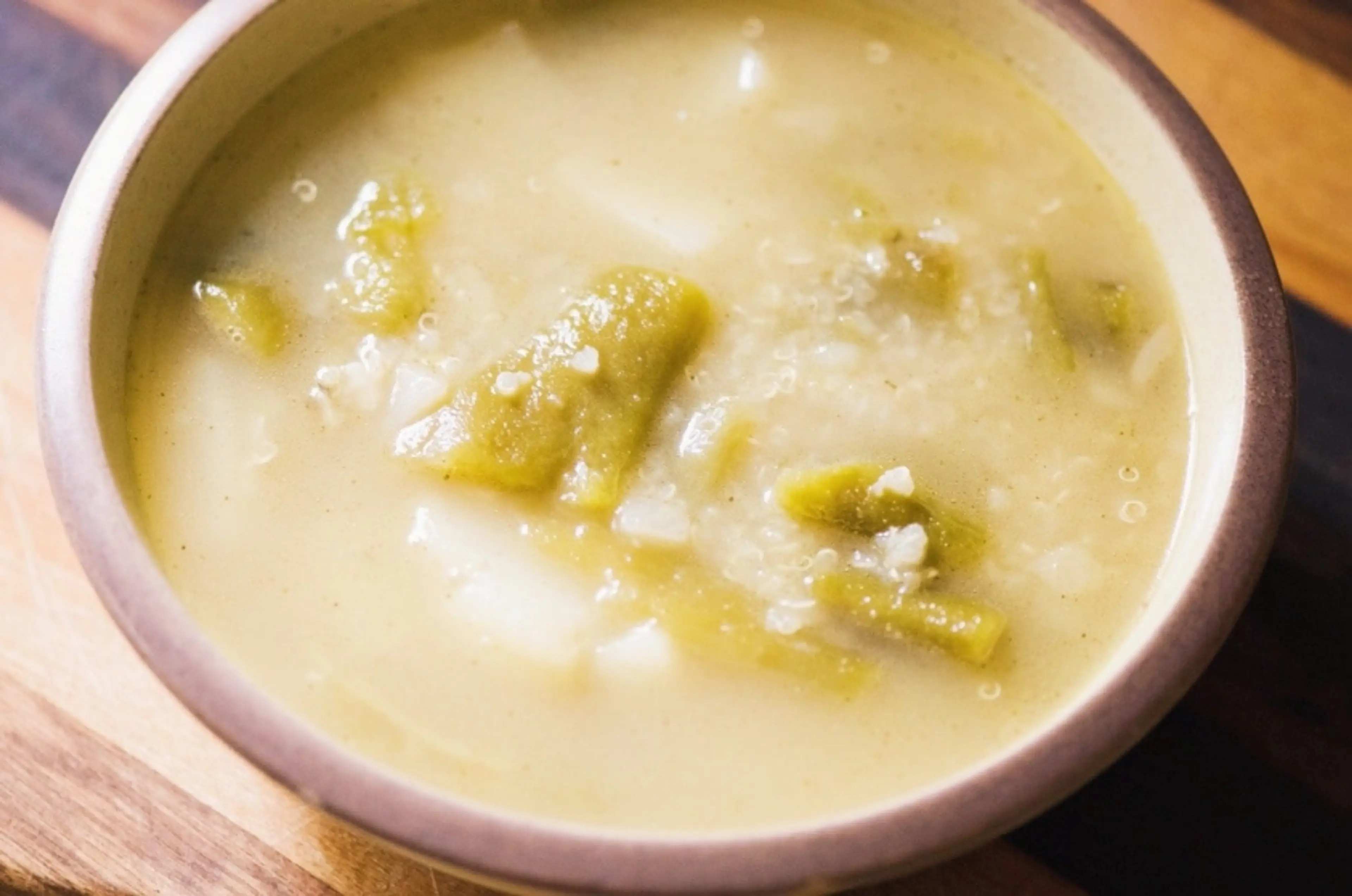 Green Chile Potato Soup