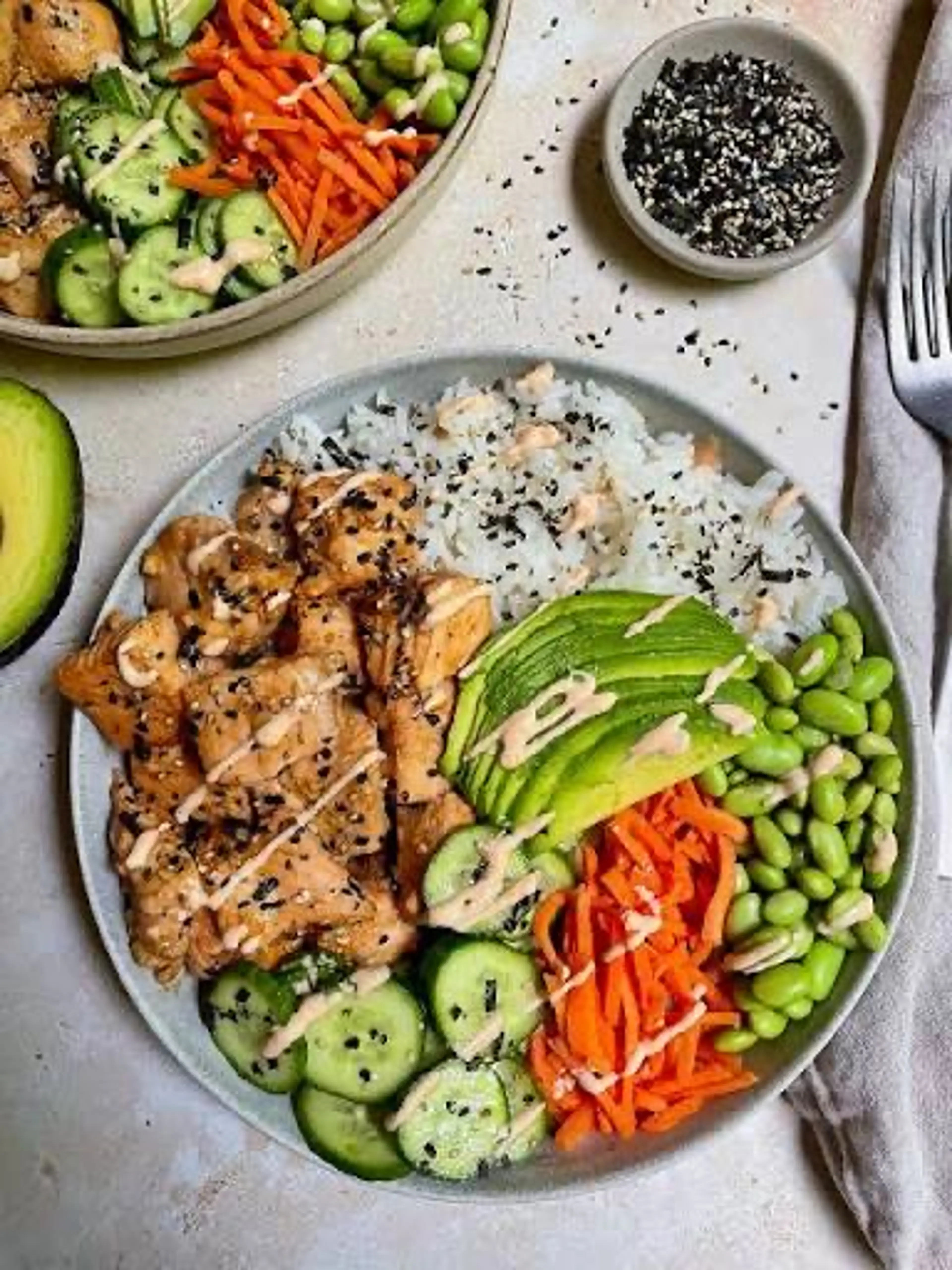 Salmon Bowls