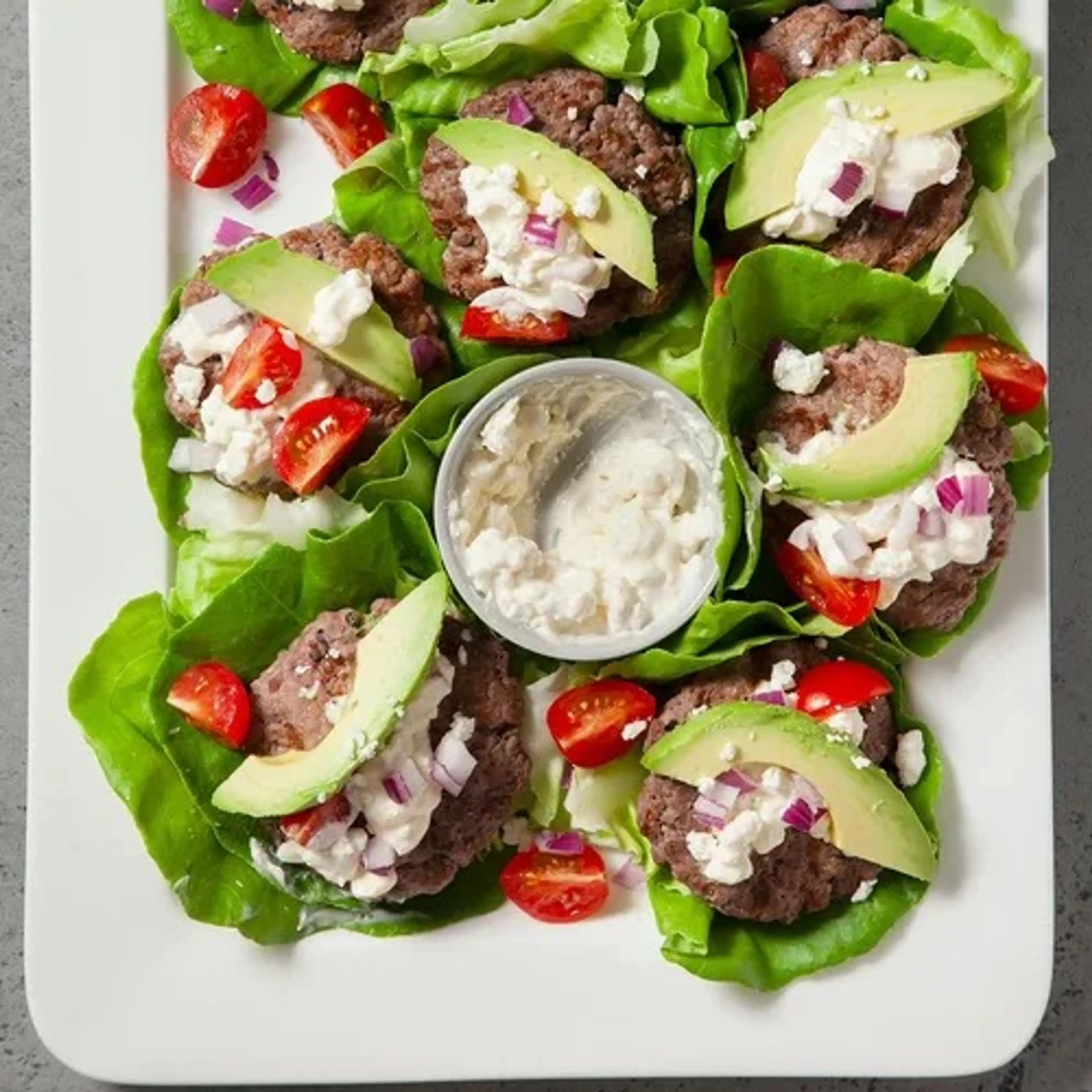 Lean Lettuce-Wrap Burgers