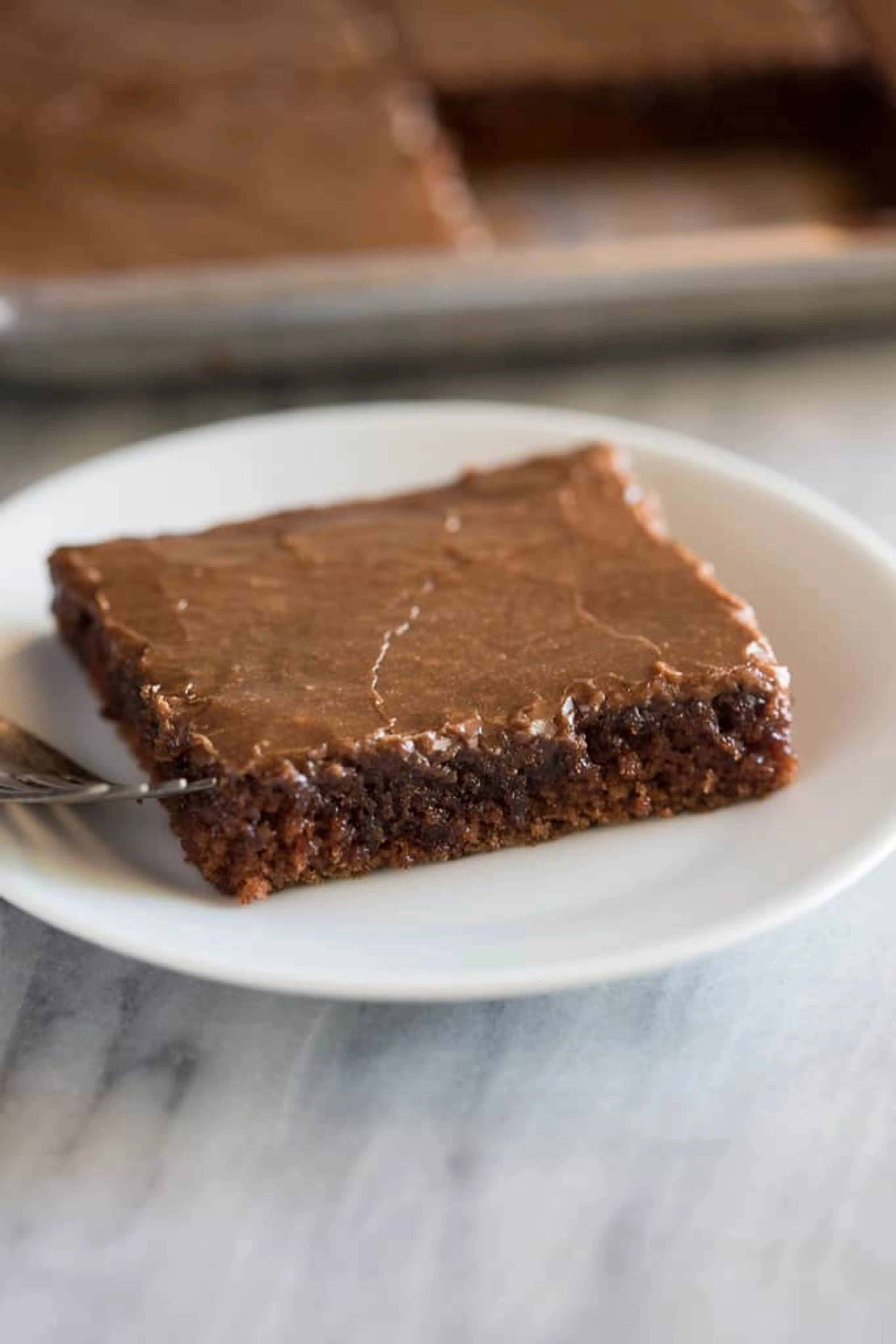 The BEST Gluten free Texas Sheet Cake