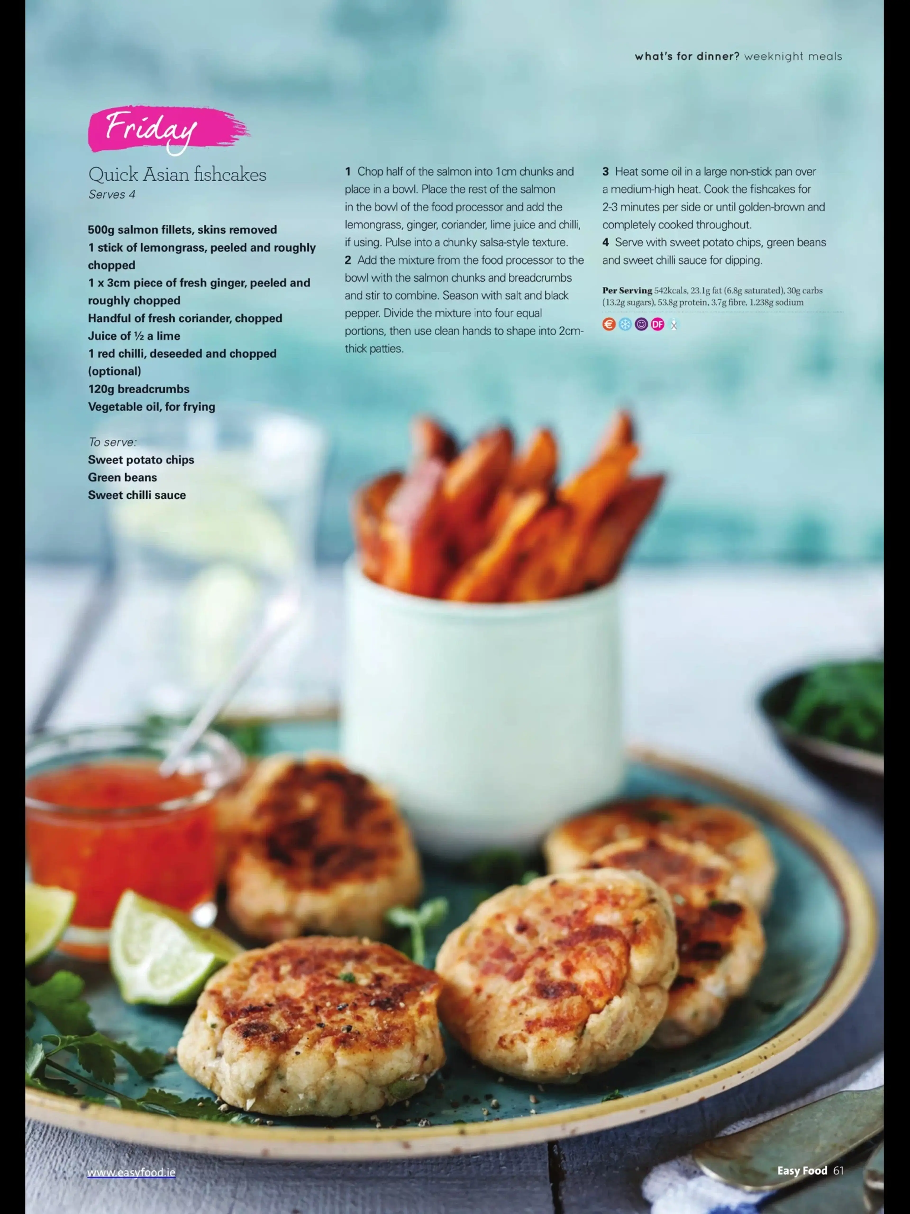 Quick Asian fishcakes