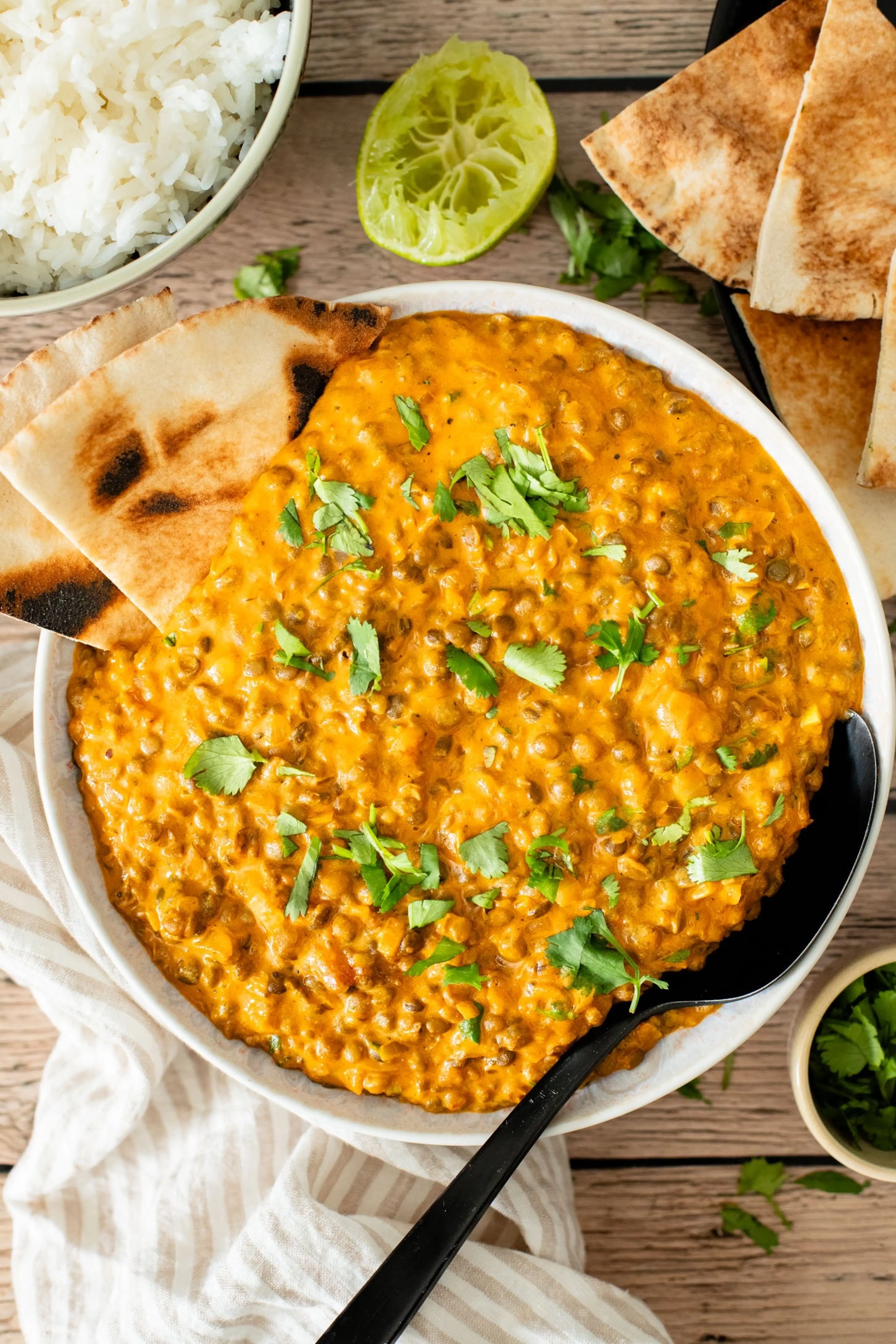 20-Minute Red Curry Lentils