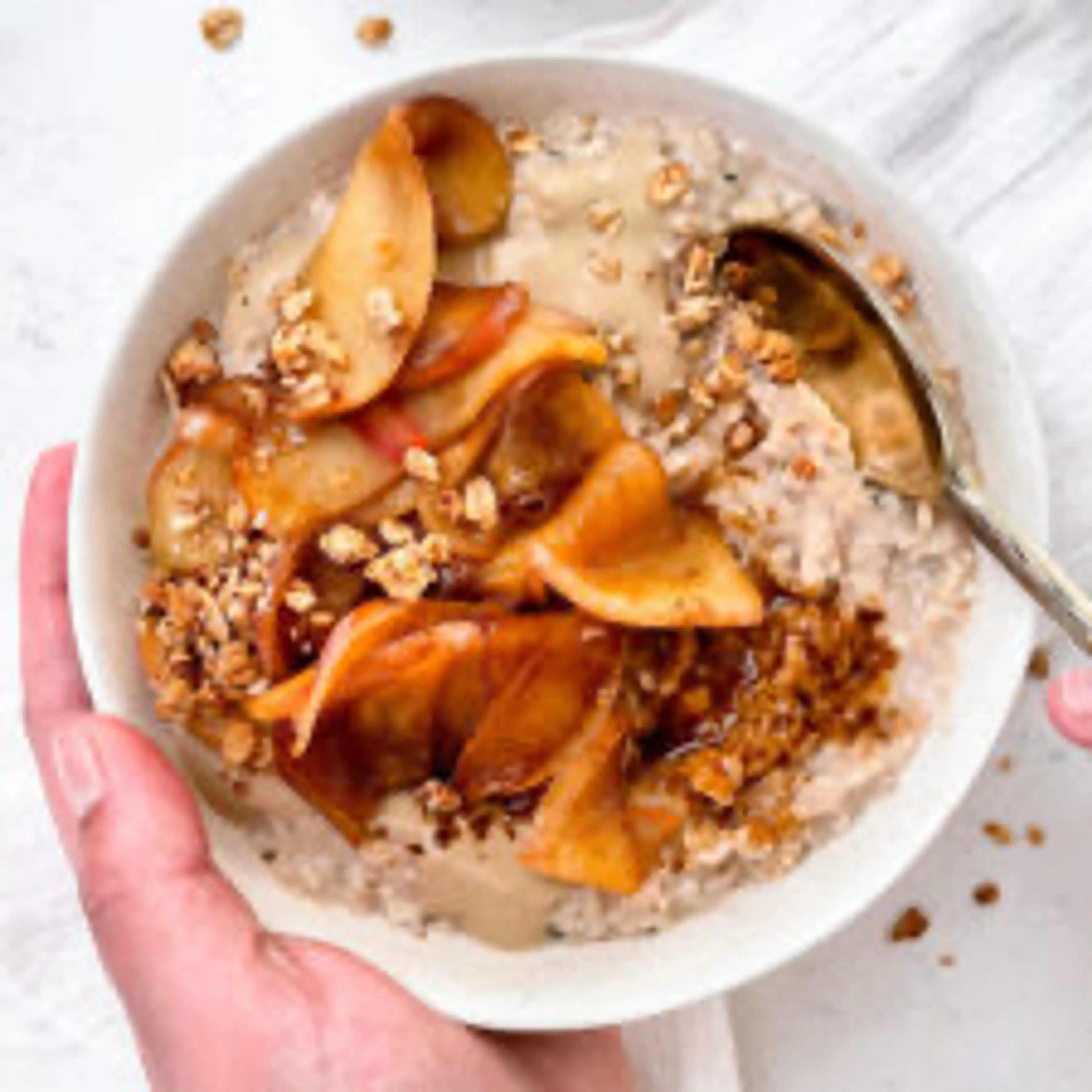 Cinnamon Sugar Apple Oatmeal