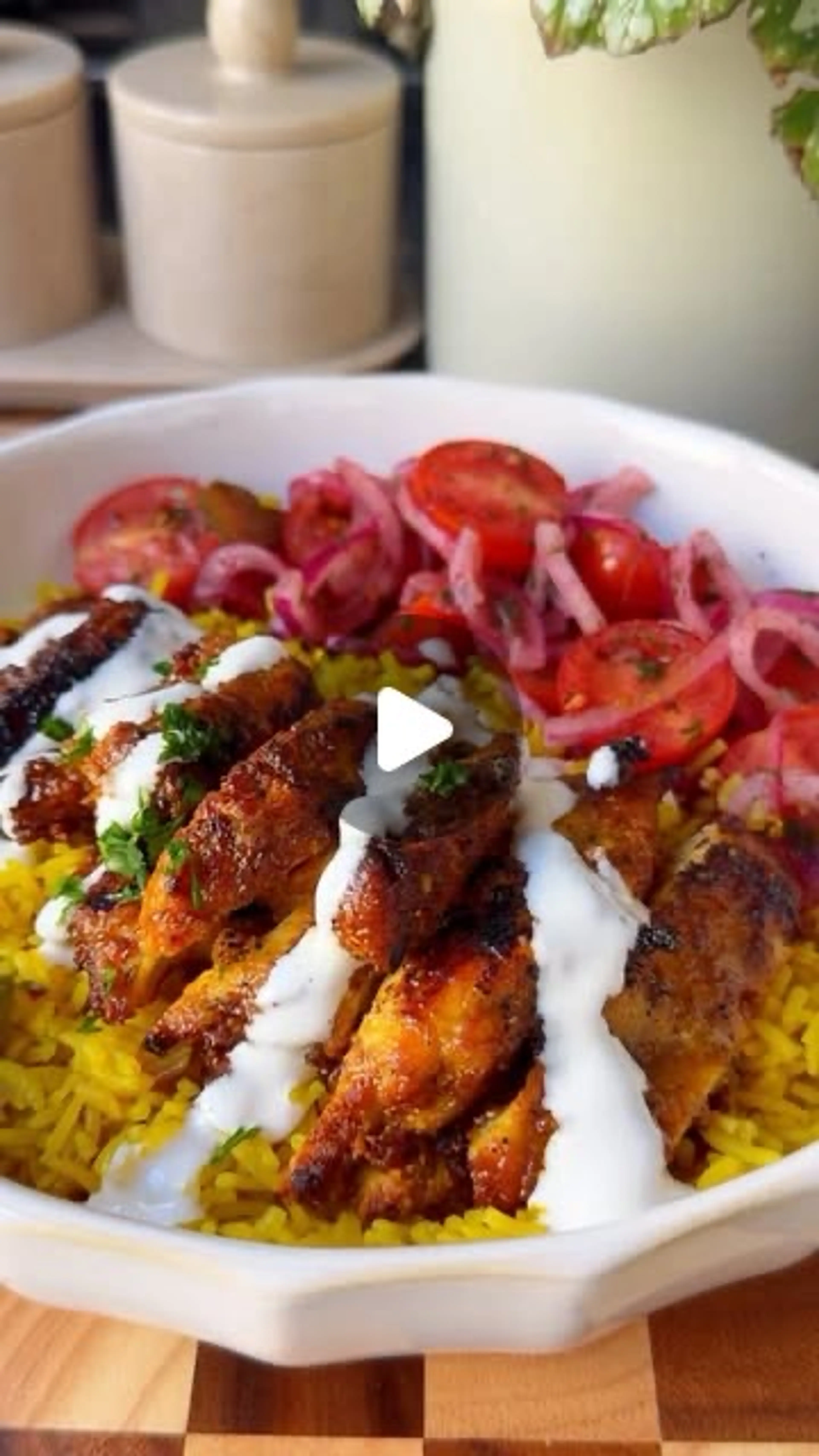 Chicken Shawarma Rice Bowls