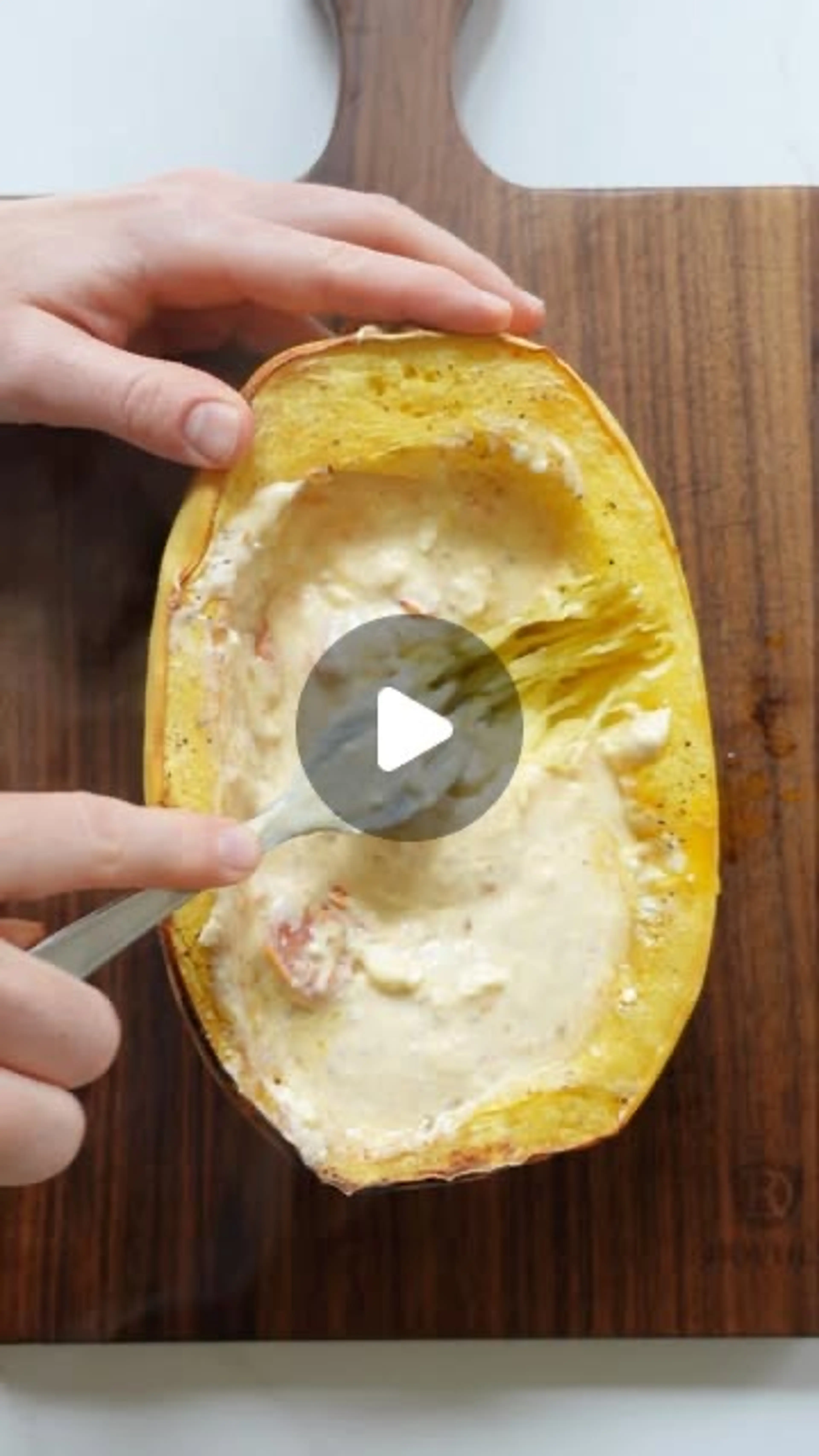 Baked Feta Spaghetti Squash