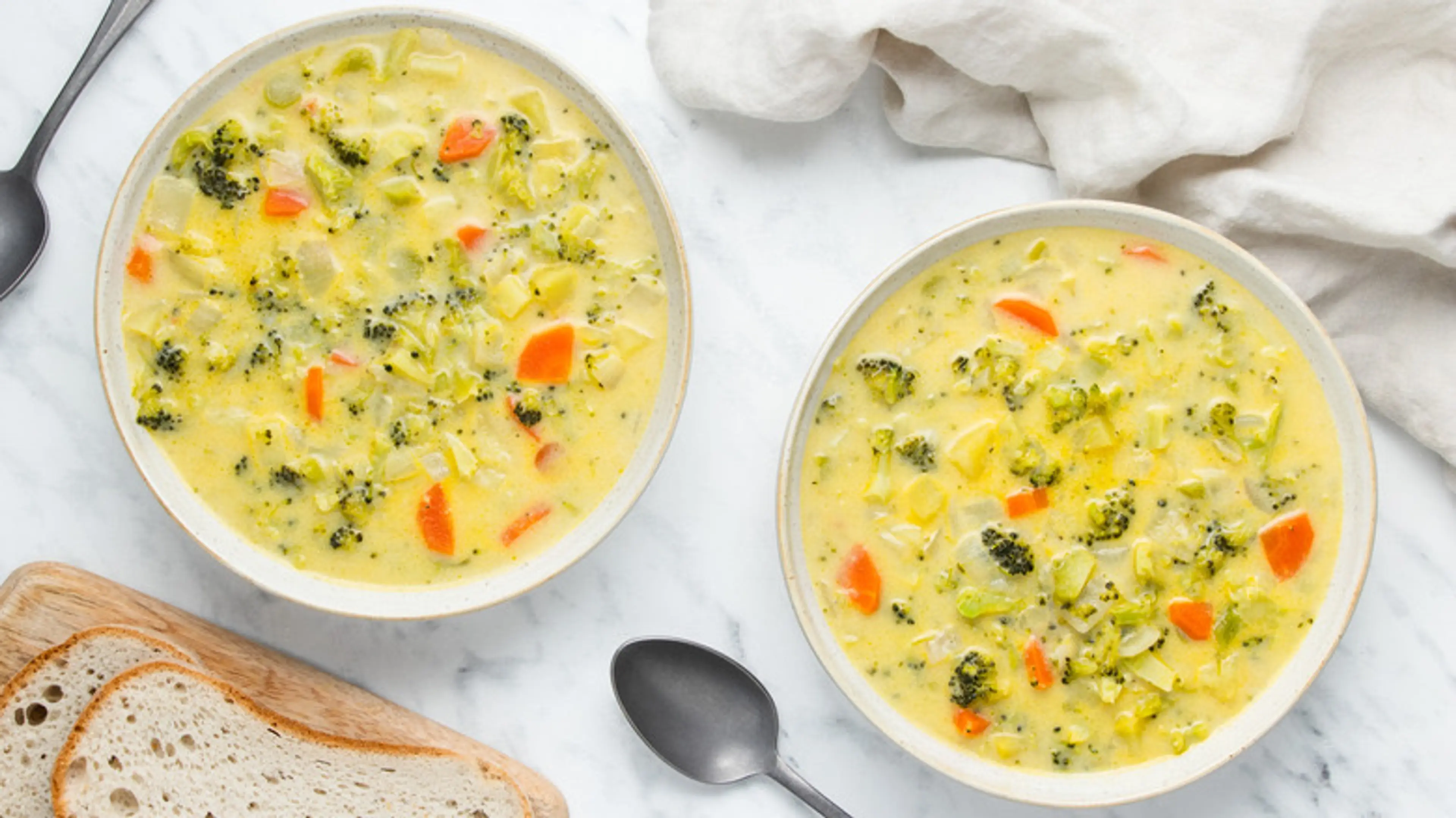 Classic Broccoli Cheddar Soup Recipe