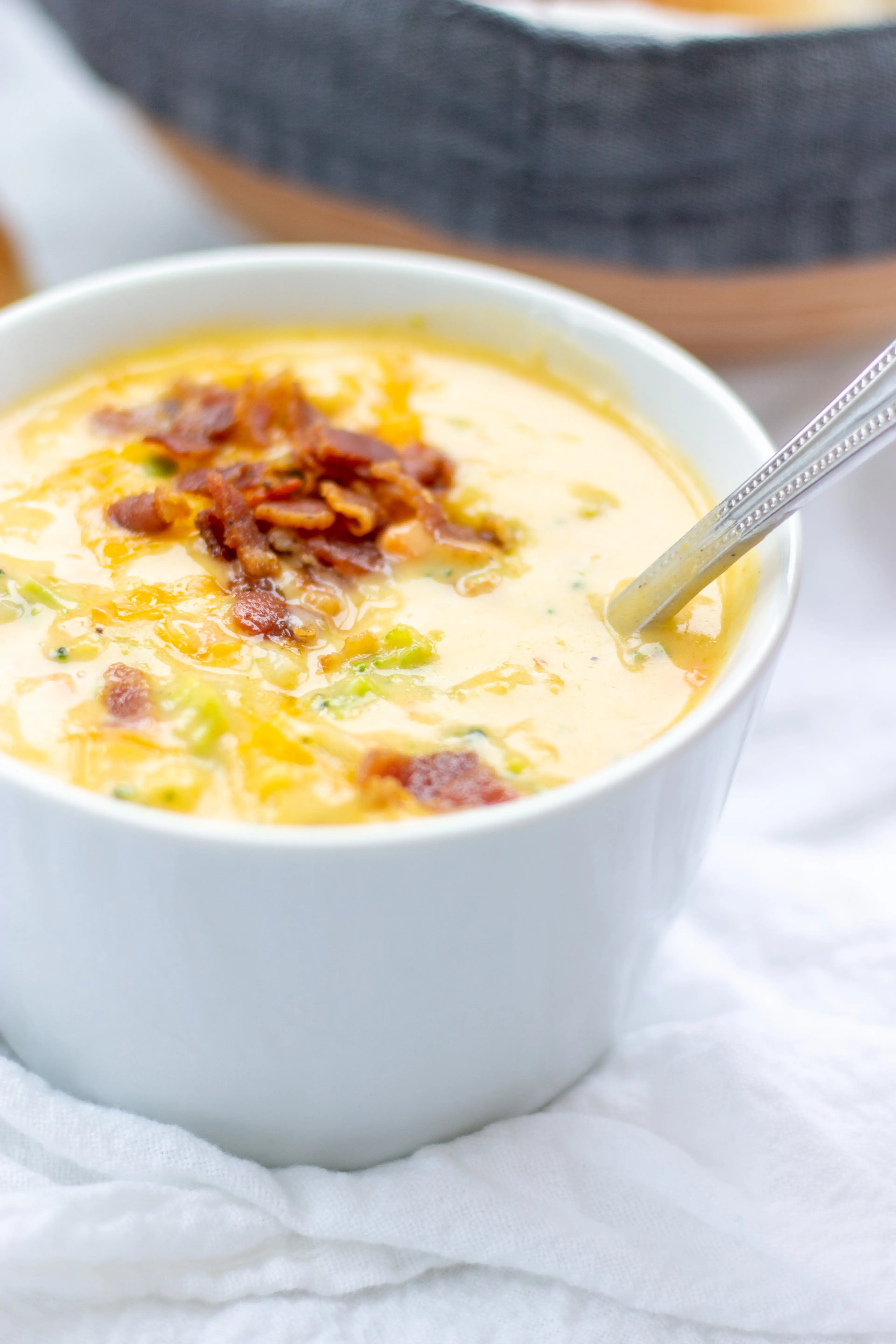 Broccoli Bacon Cheddar Soup