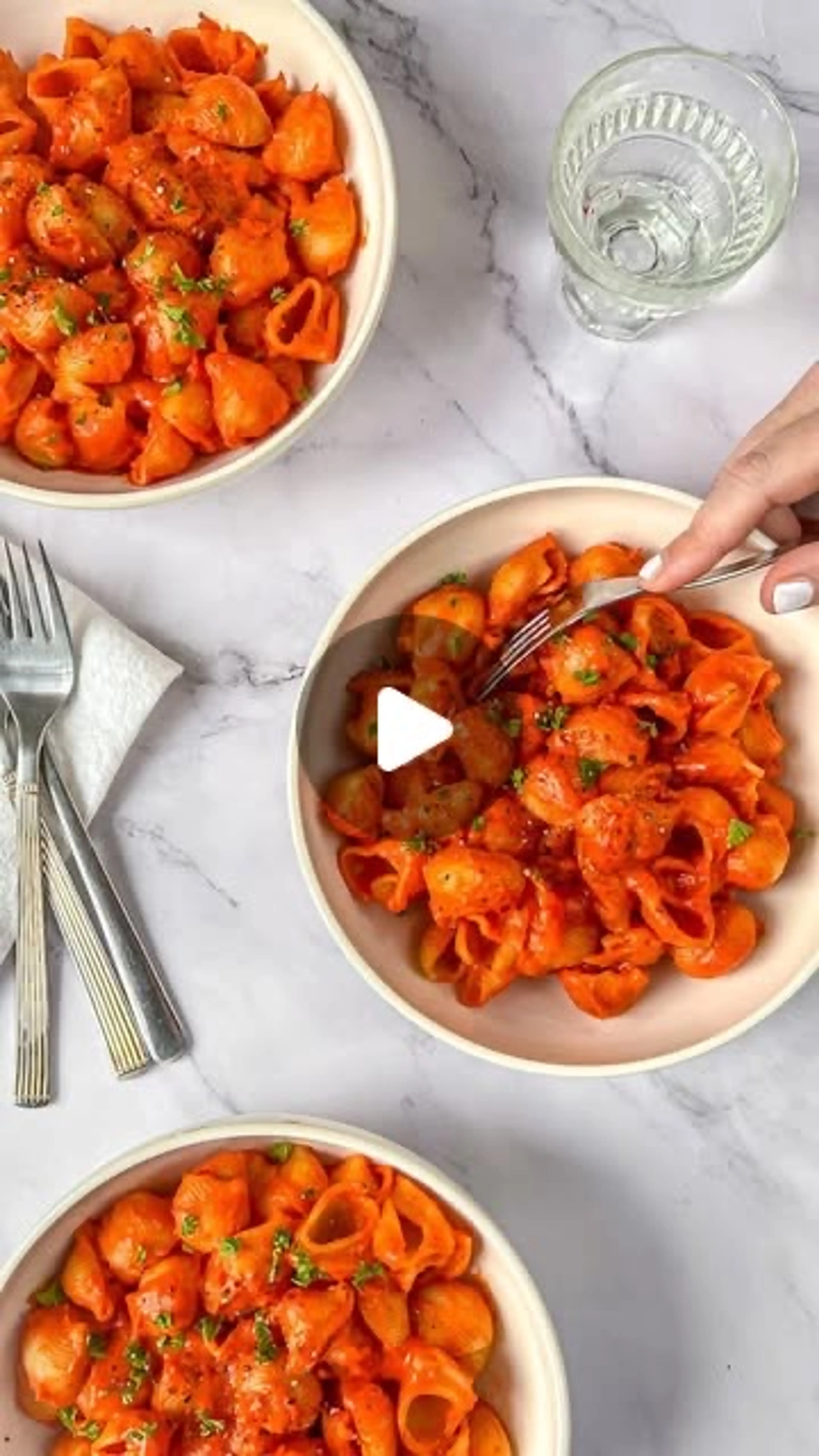 Roasted Bell Pepper Pasta