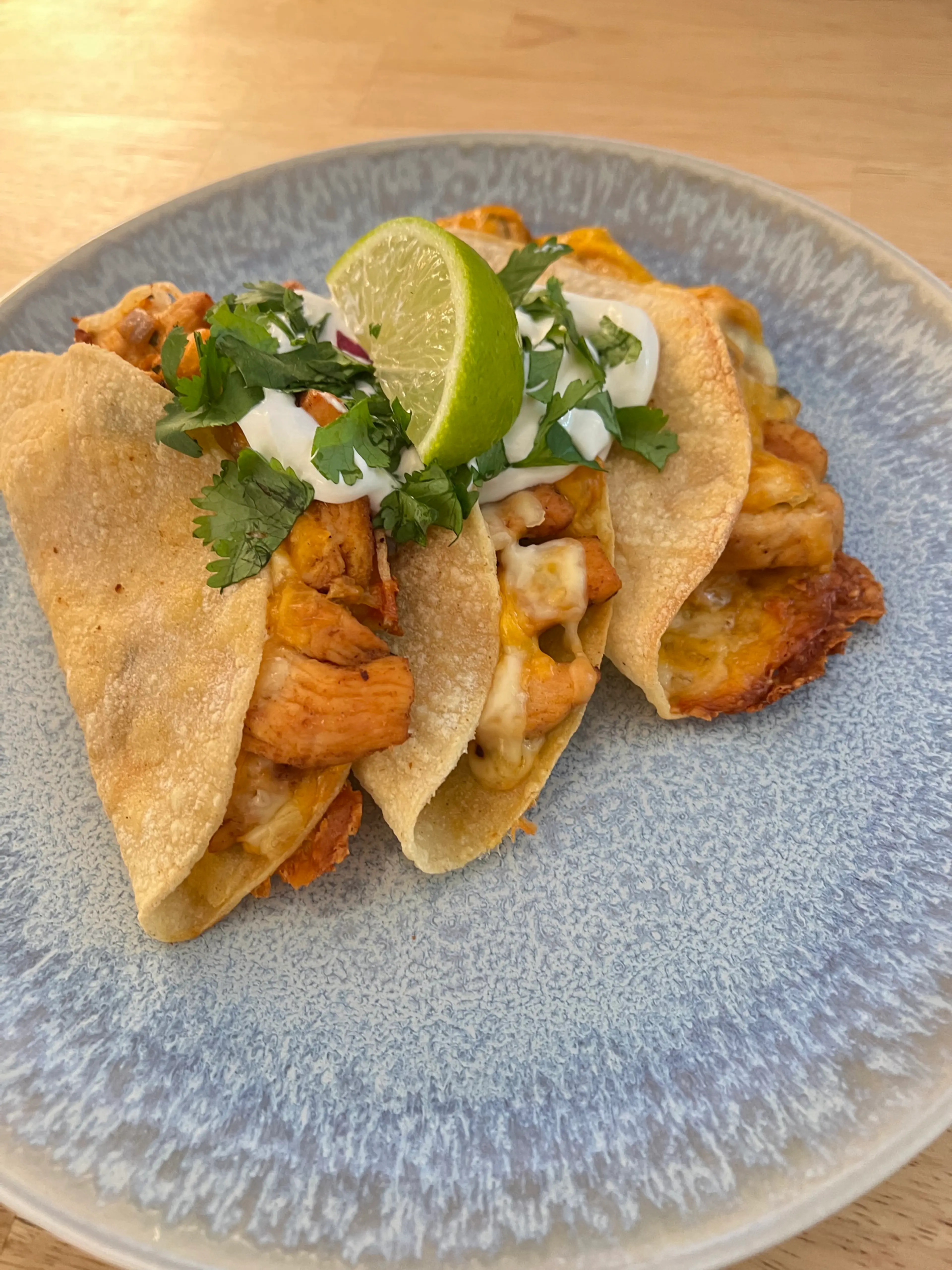Crispy Chicken Tacos