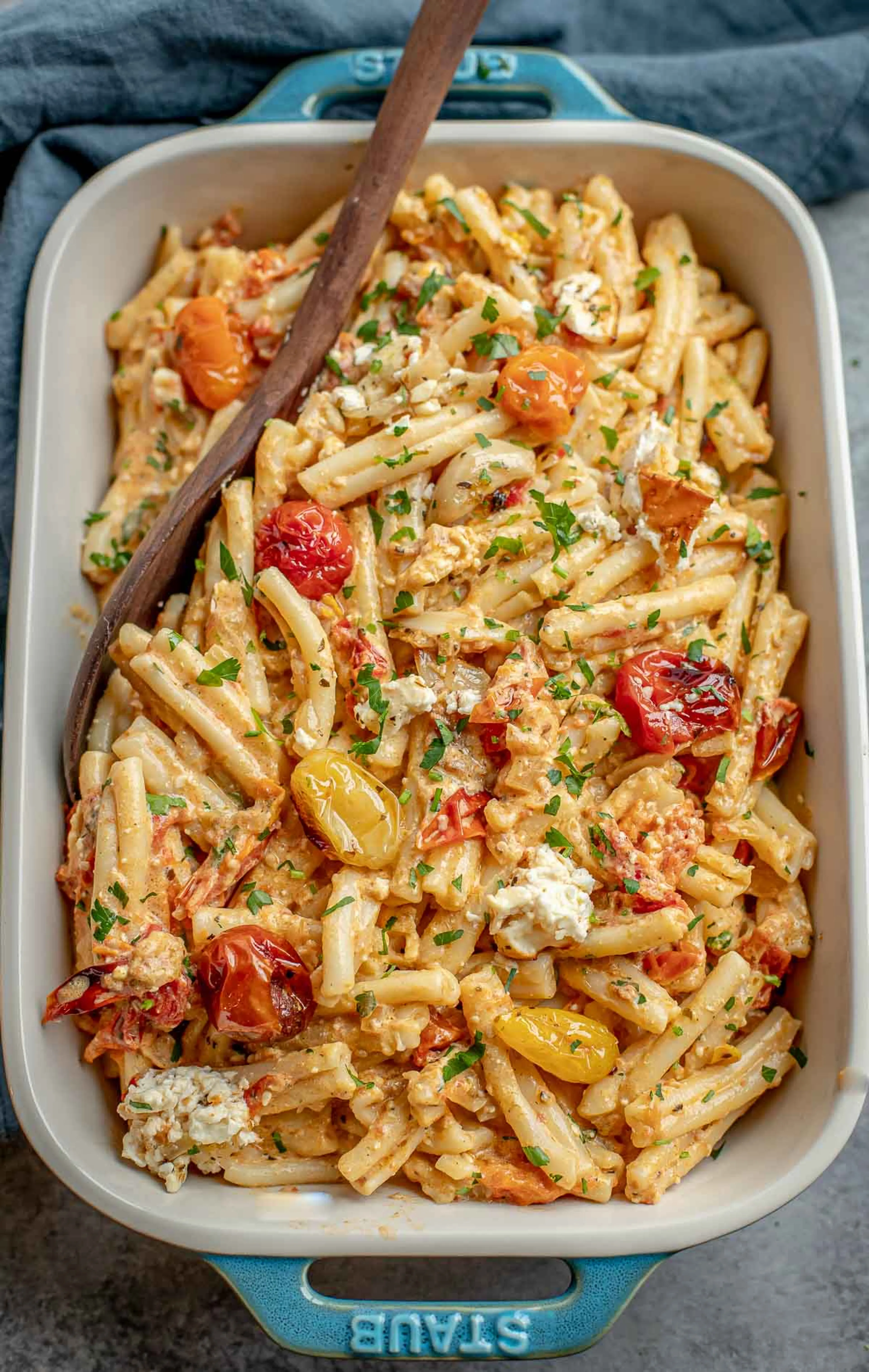 Roasted Tomato and Feta Pasta