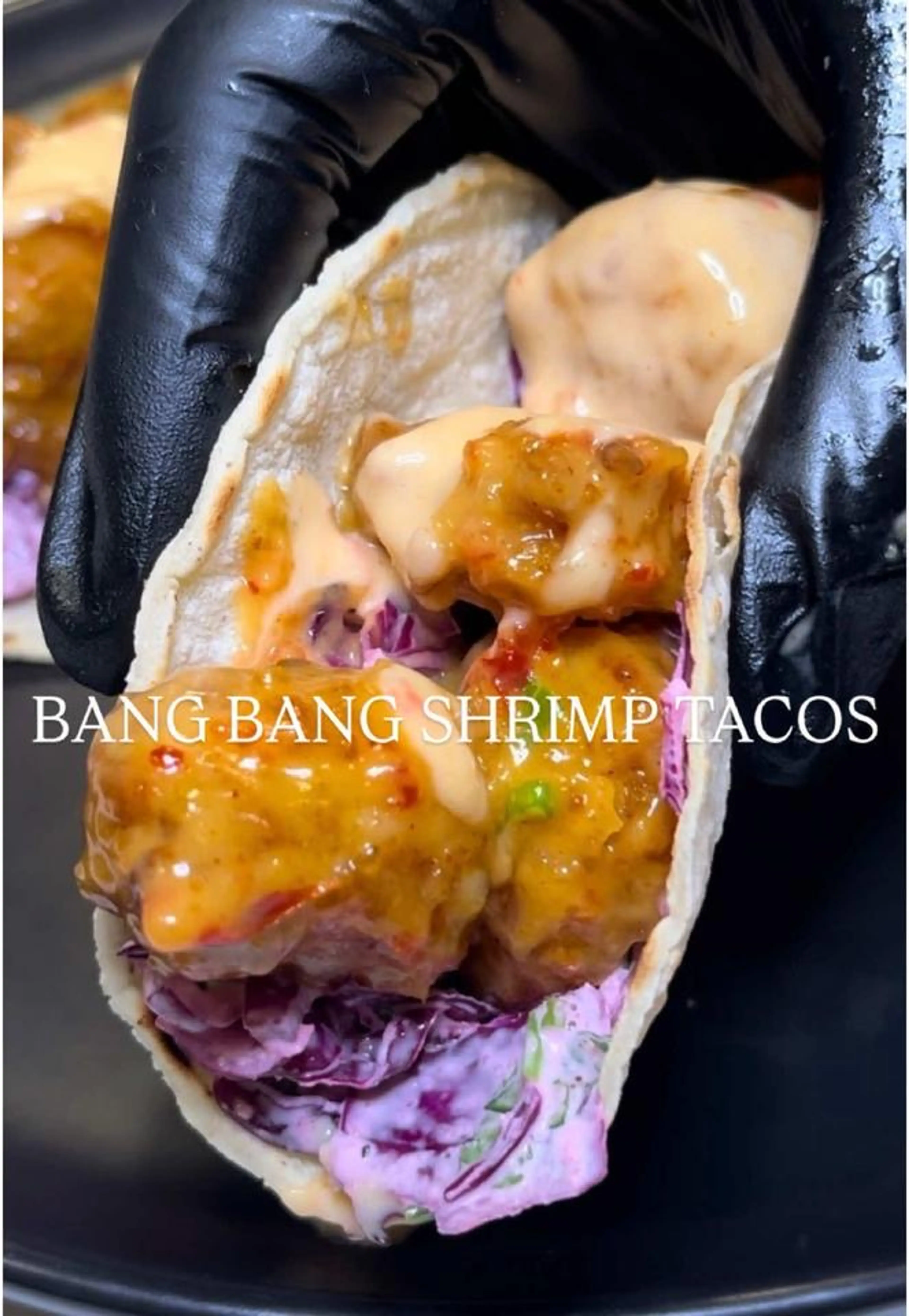 Bang Bang Shrimp Tacos