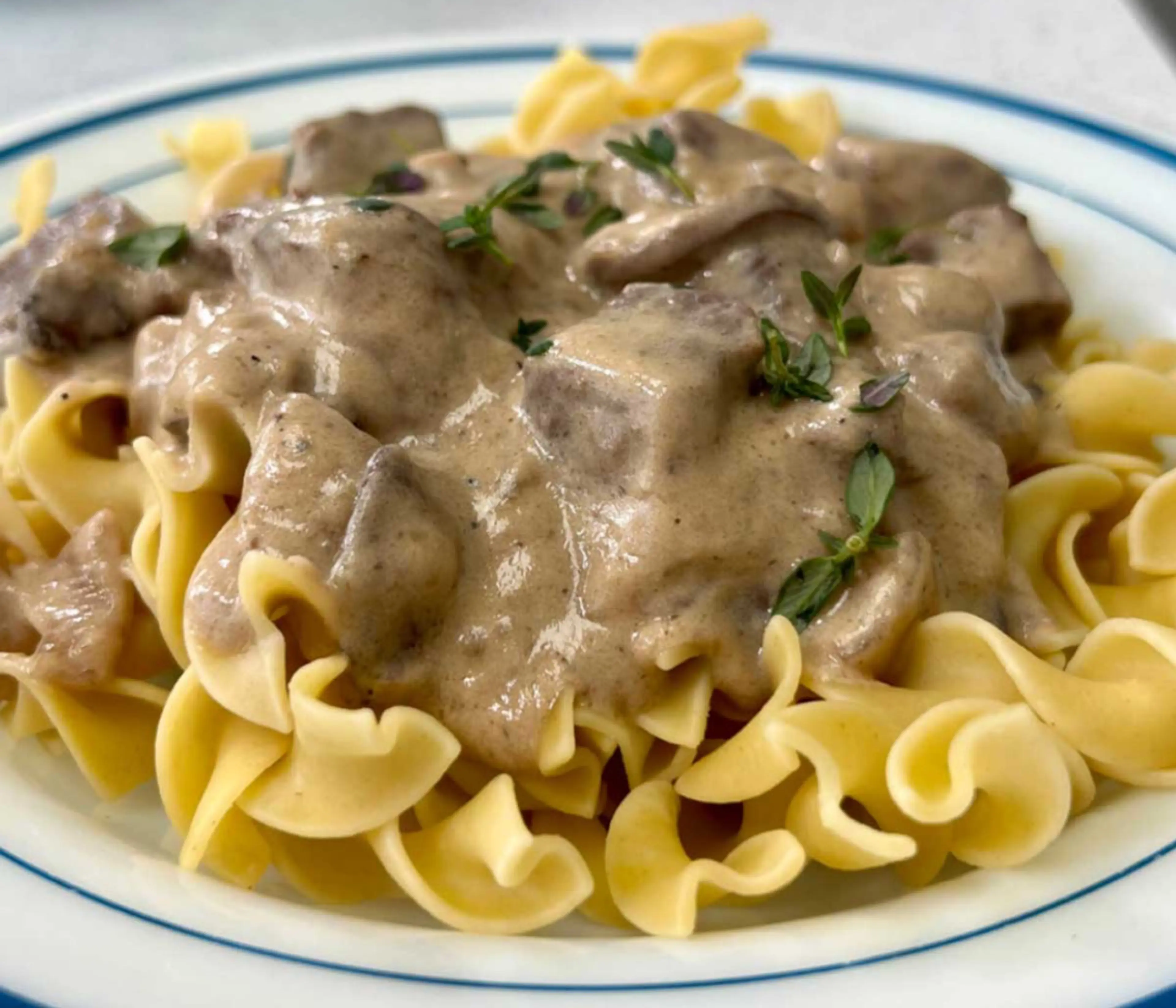 Beef Stroganoff