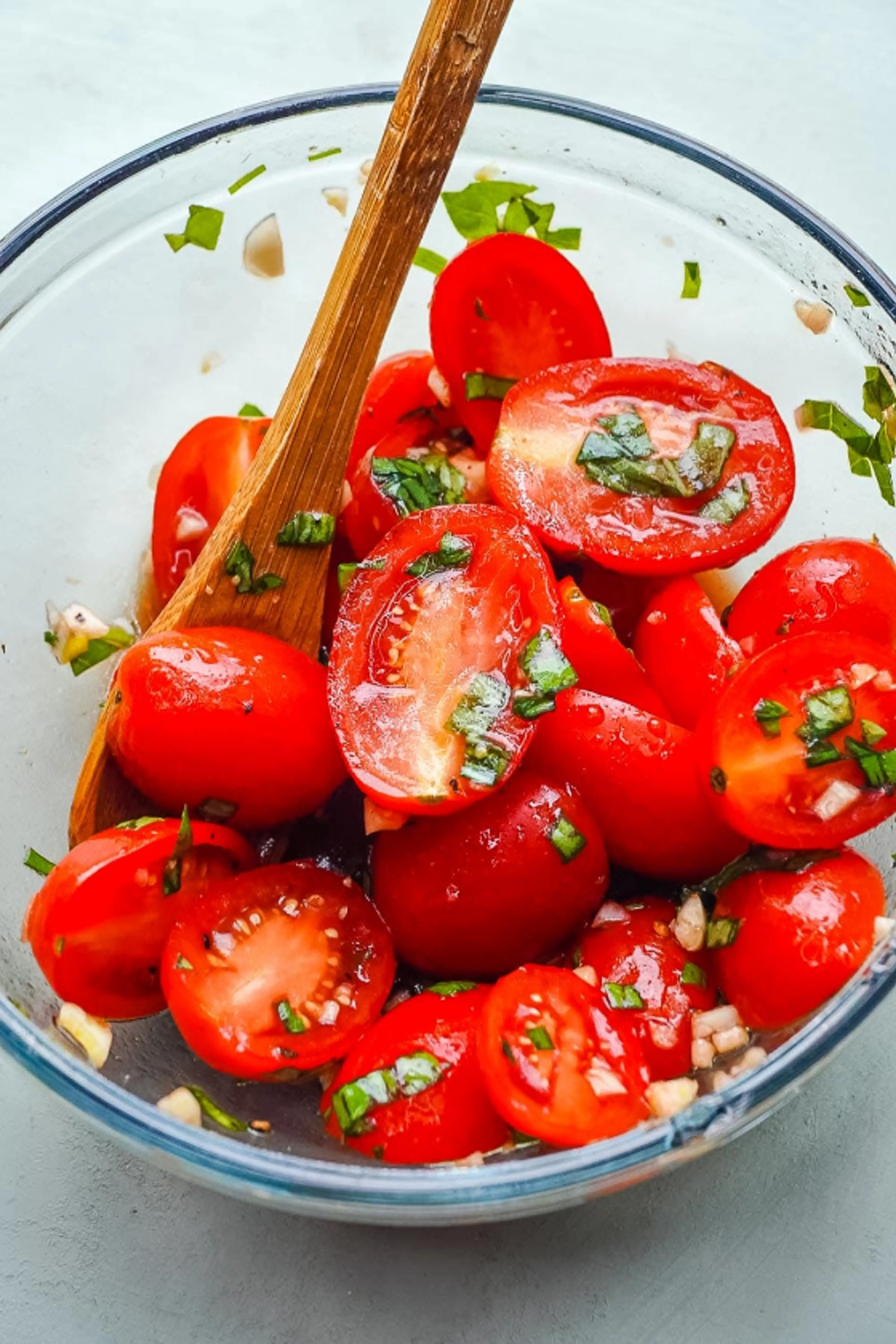 Mediterranean Marinated Tomatoes