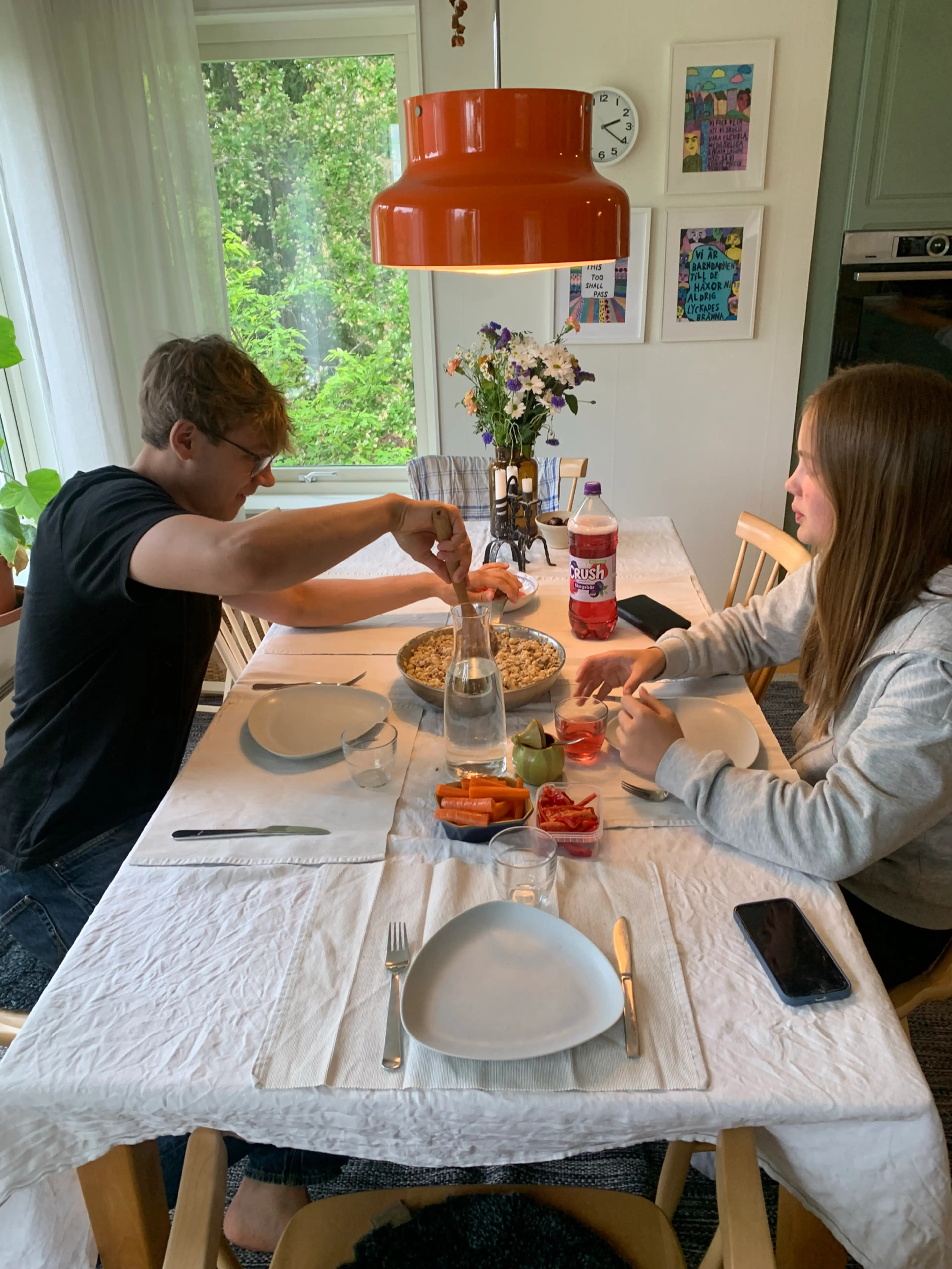 Krämiga lunchmakaroner
