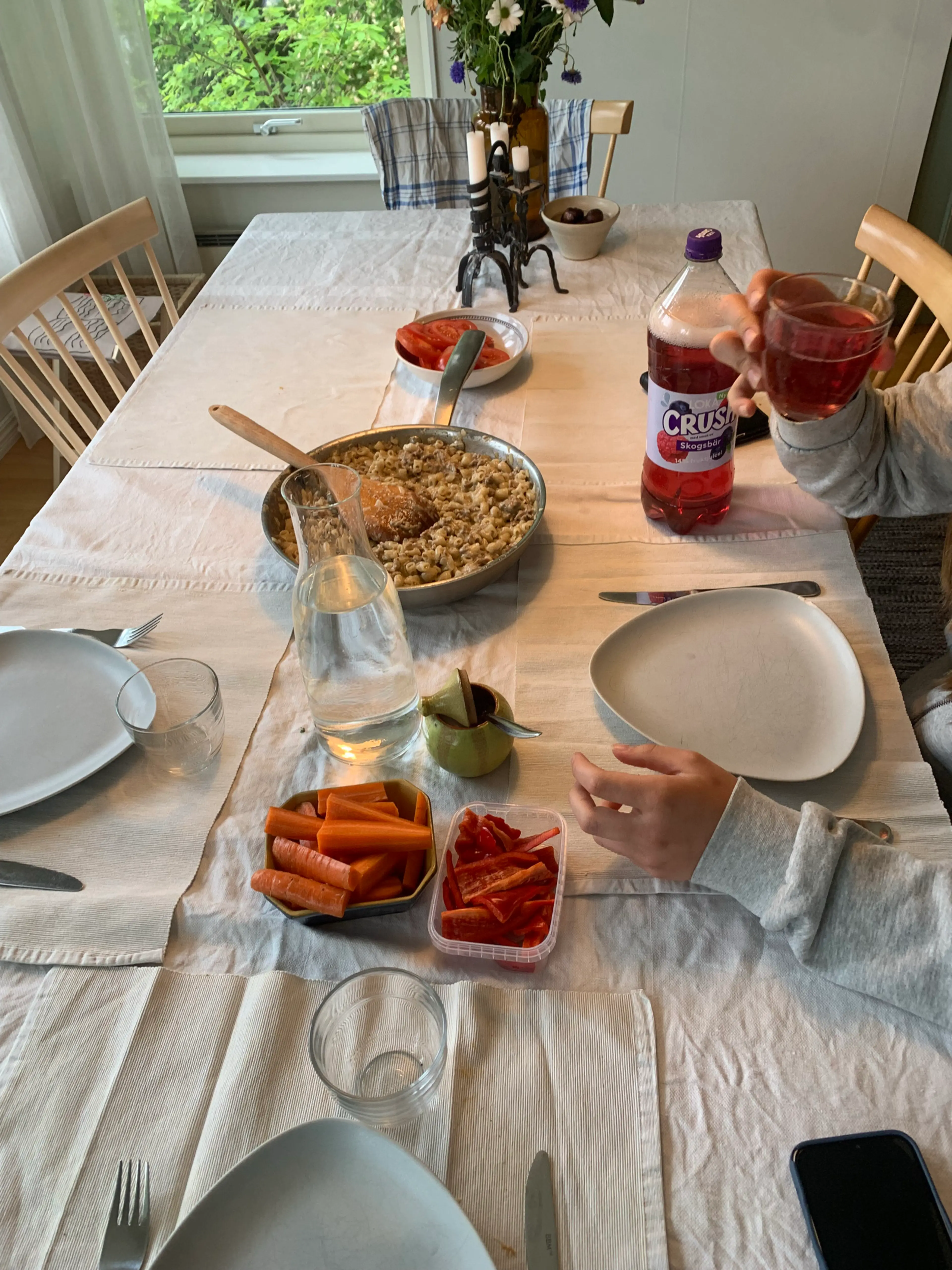 Krämiga lunchmakaroner