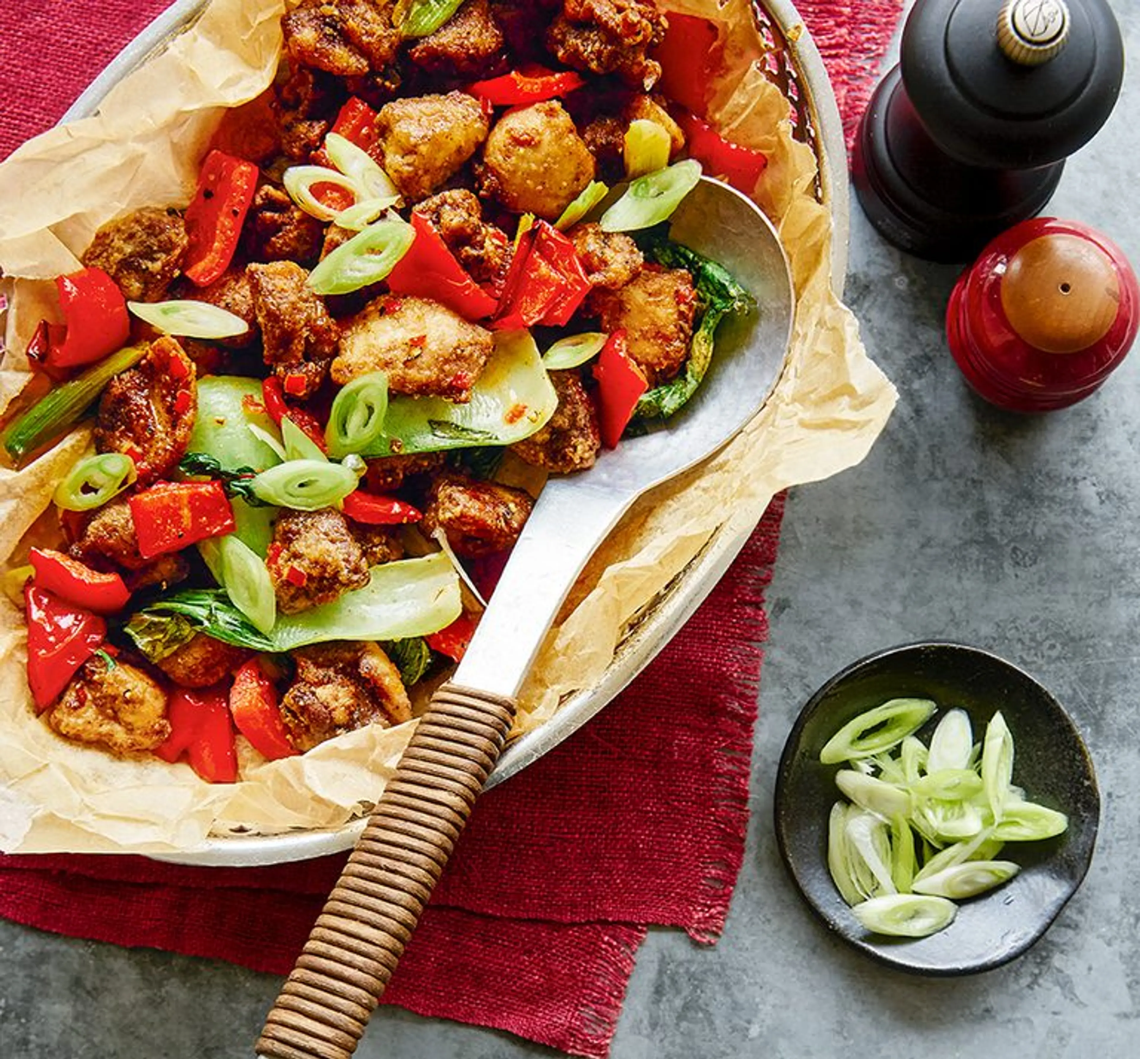 Air fryer salt & pepper chicken