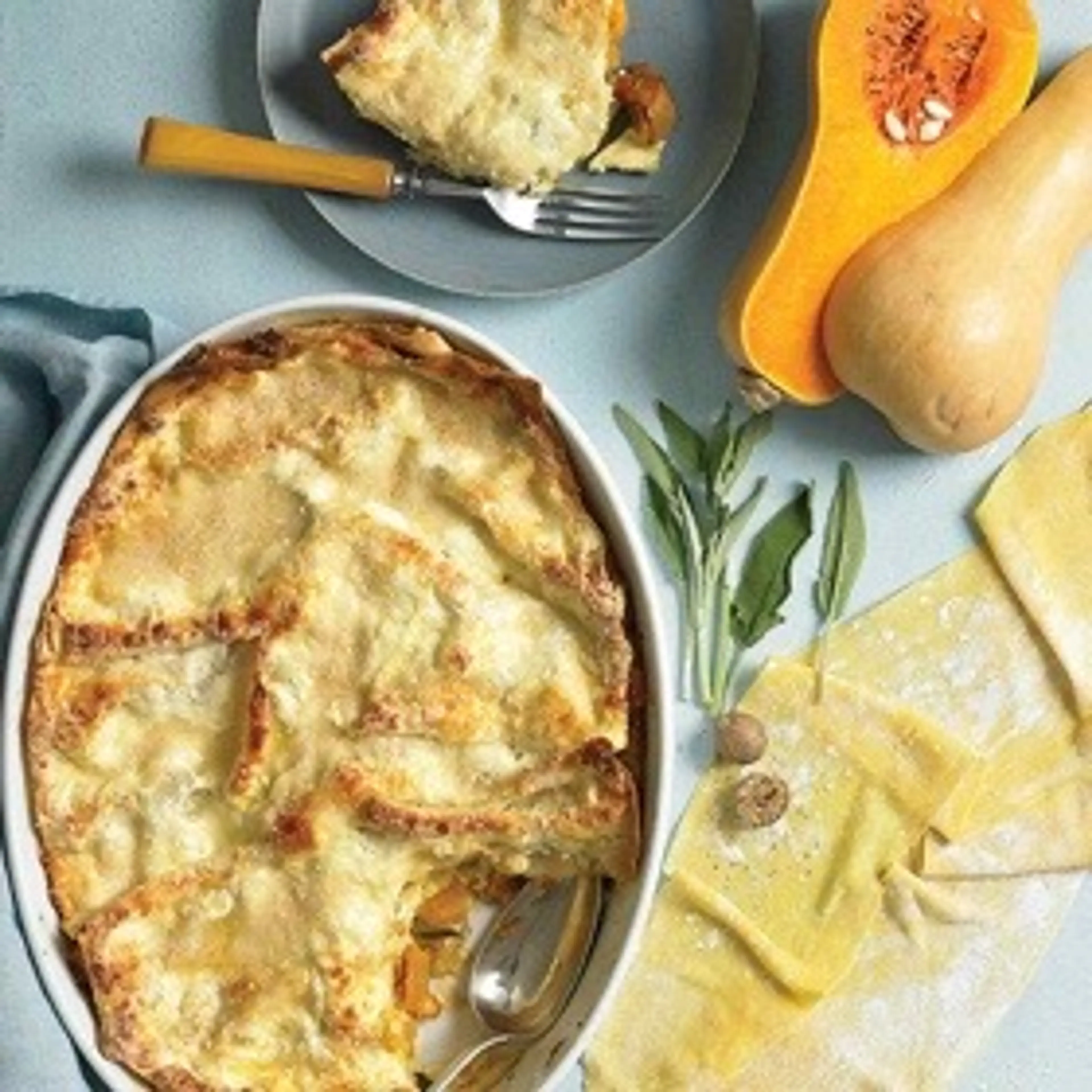 Butternut Squash and Sage Lasagna (large)
