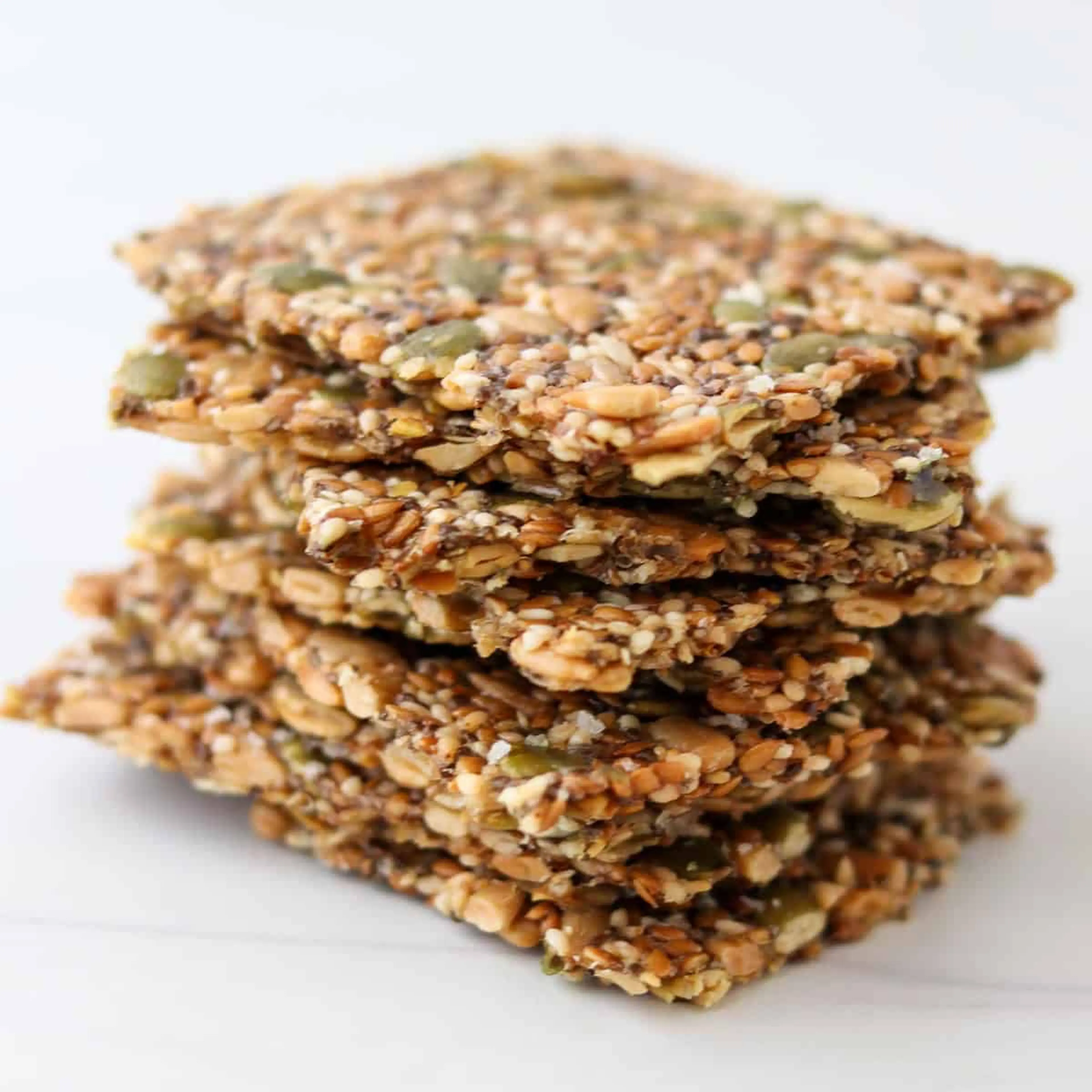 Gluten-Free Seed Crackers (Norwegian Crispbread)