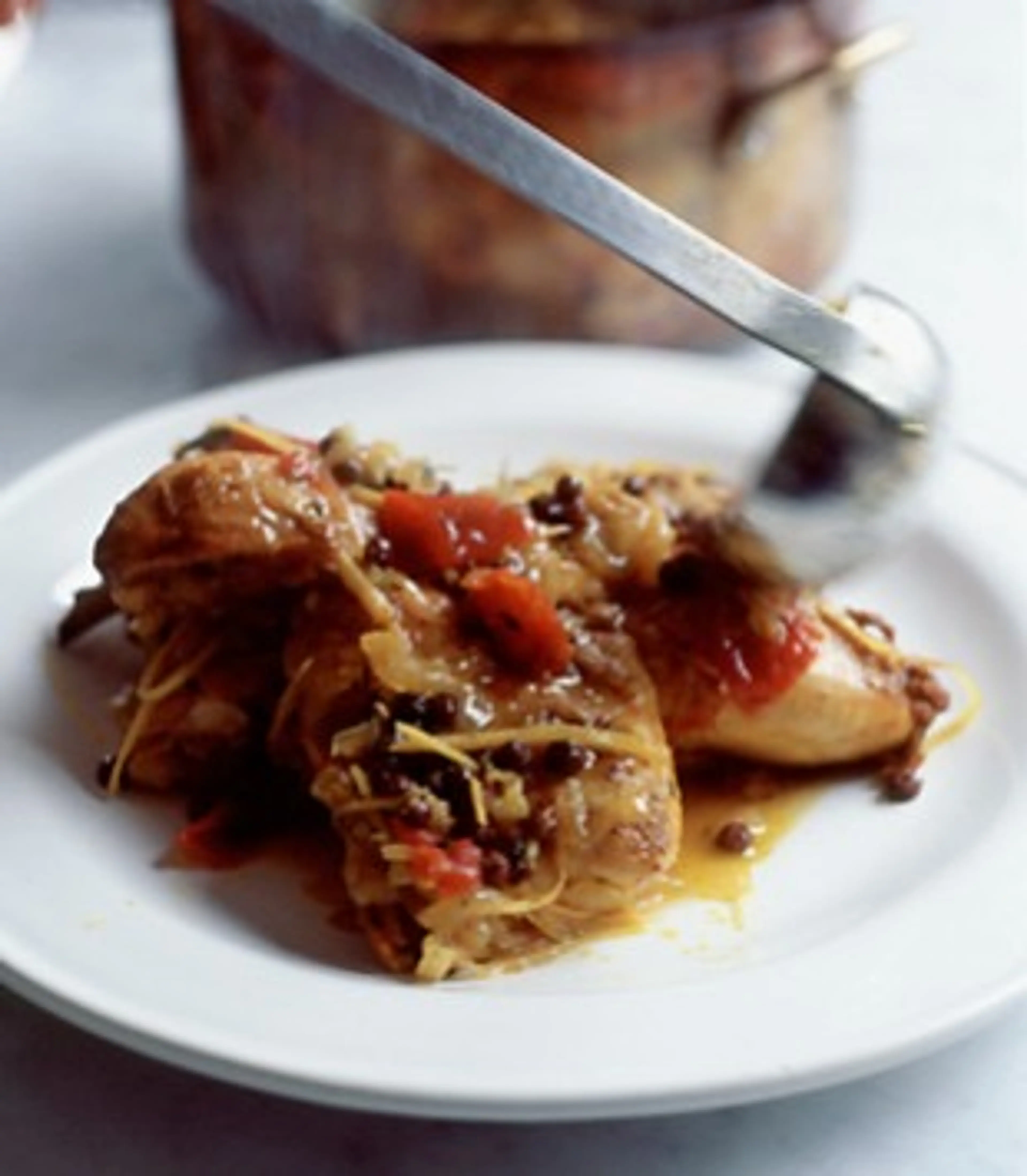 Syrian Chicken with Ginger & Lemon