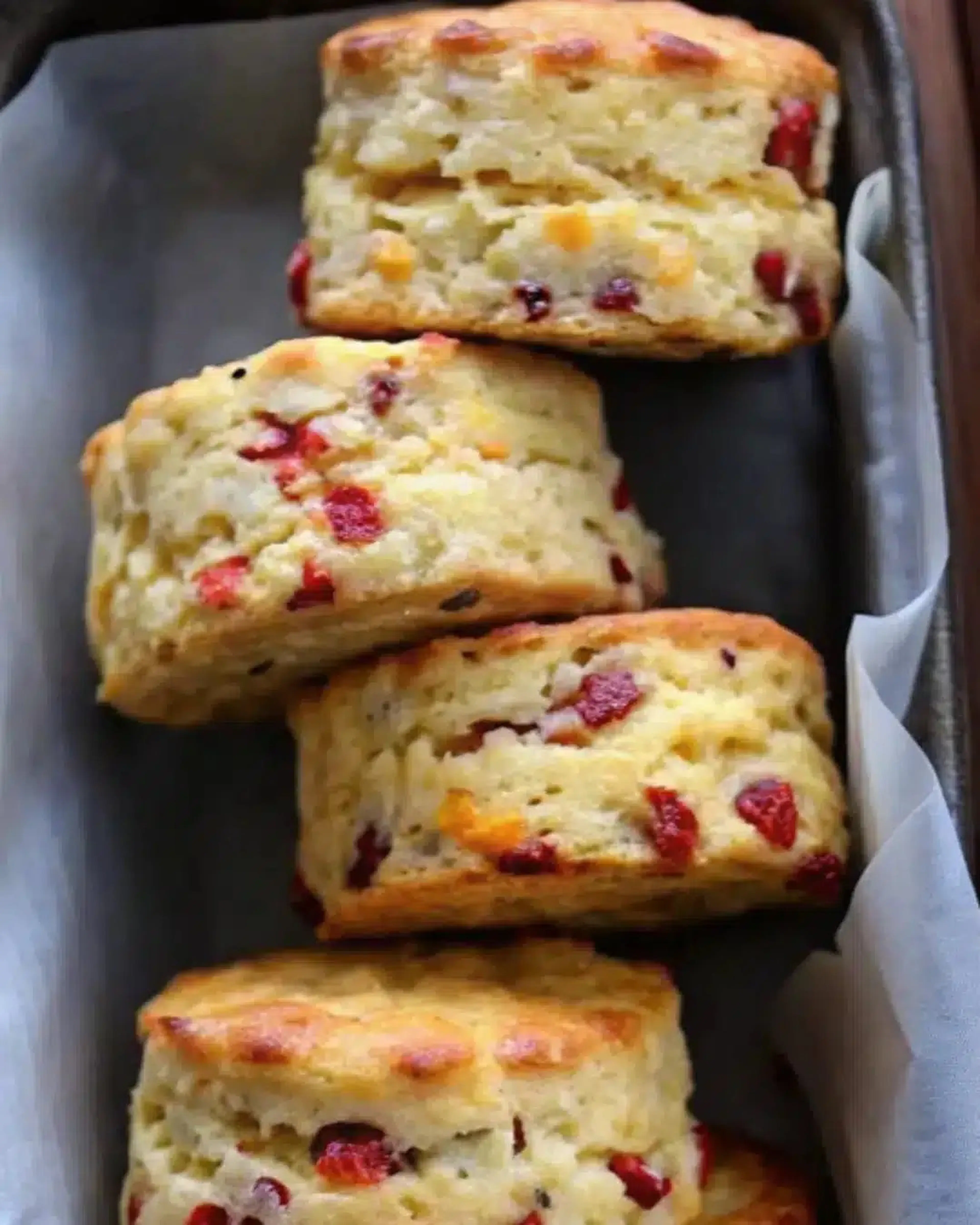 Husband Cranberry Orange Scones