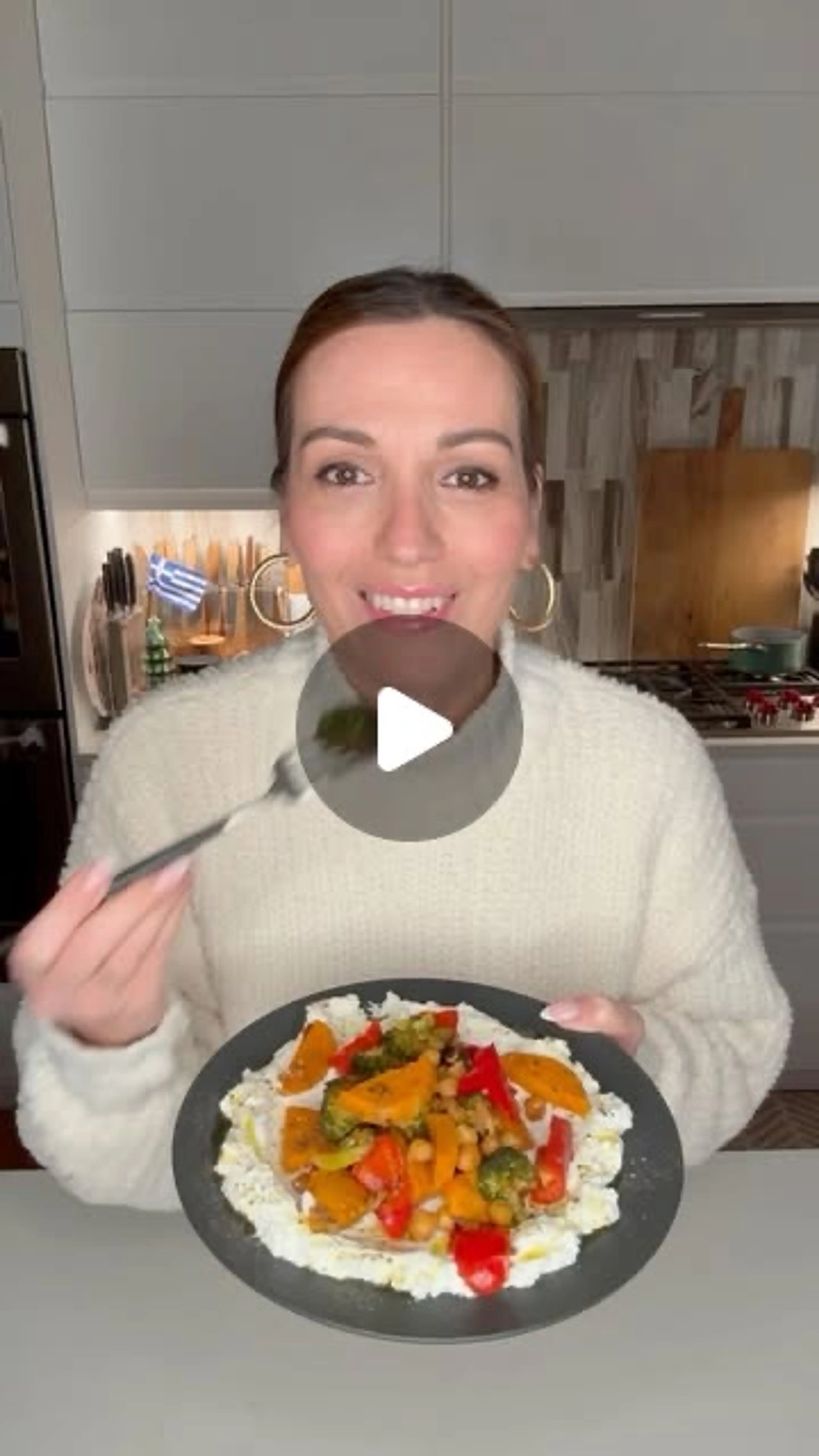 Roasted Veggies Over Lemony Whipped Ricotta
