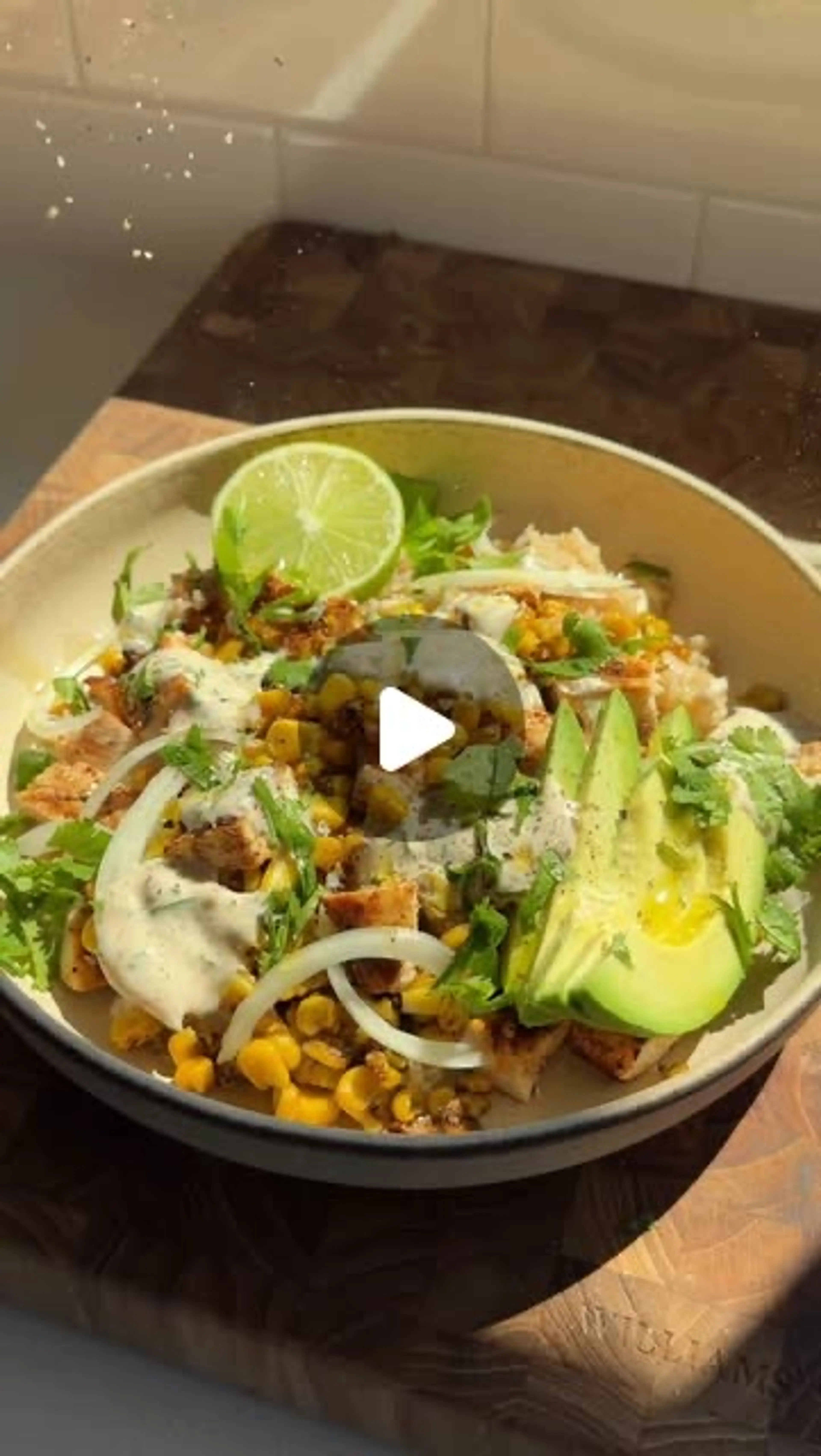 You’re Going to Love These Smoky Street Corn Chicken Bowls