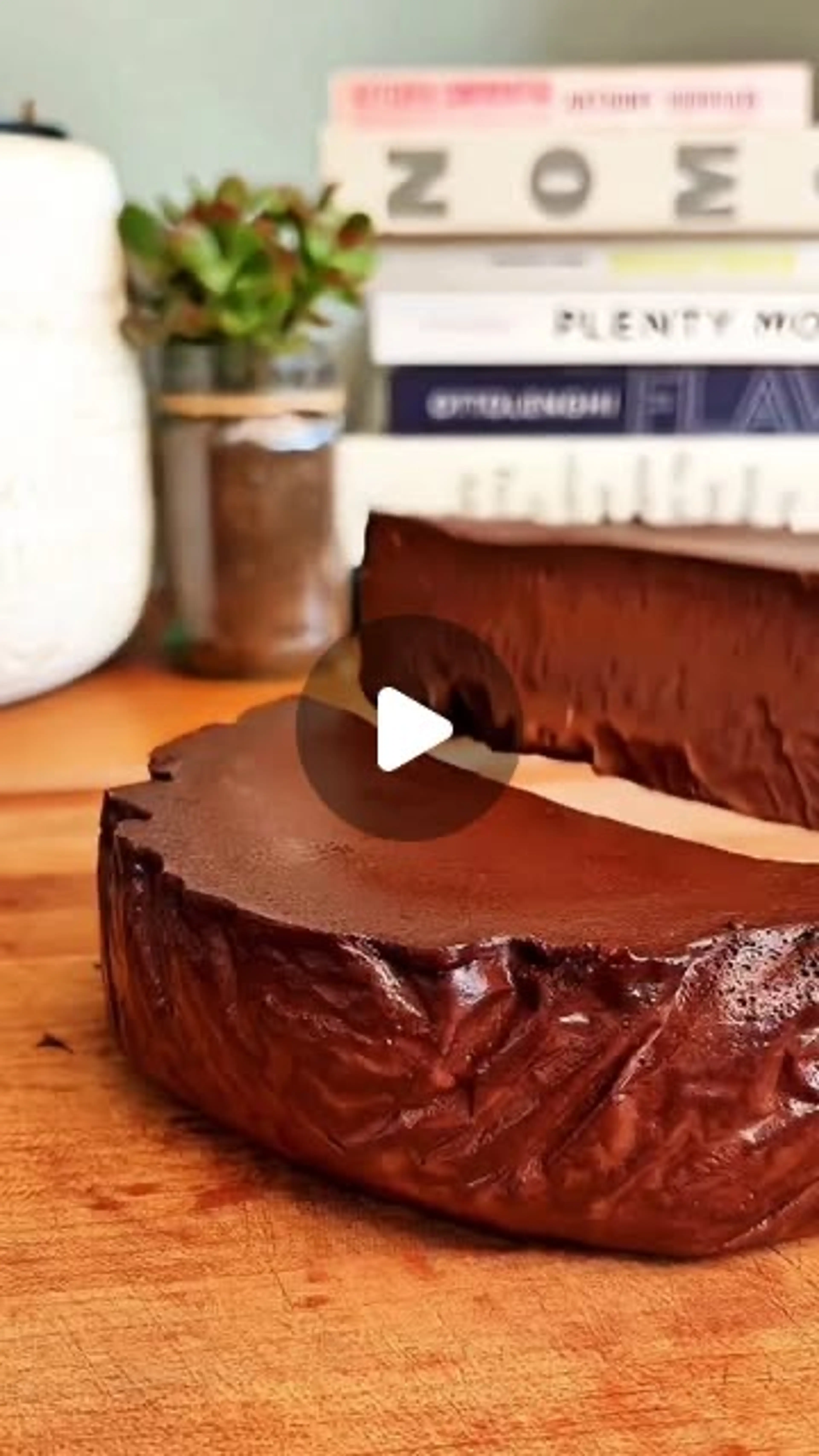 Fudgy High Protein Chocolate Cheesecake