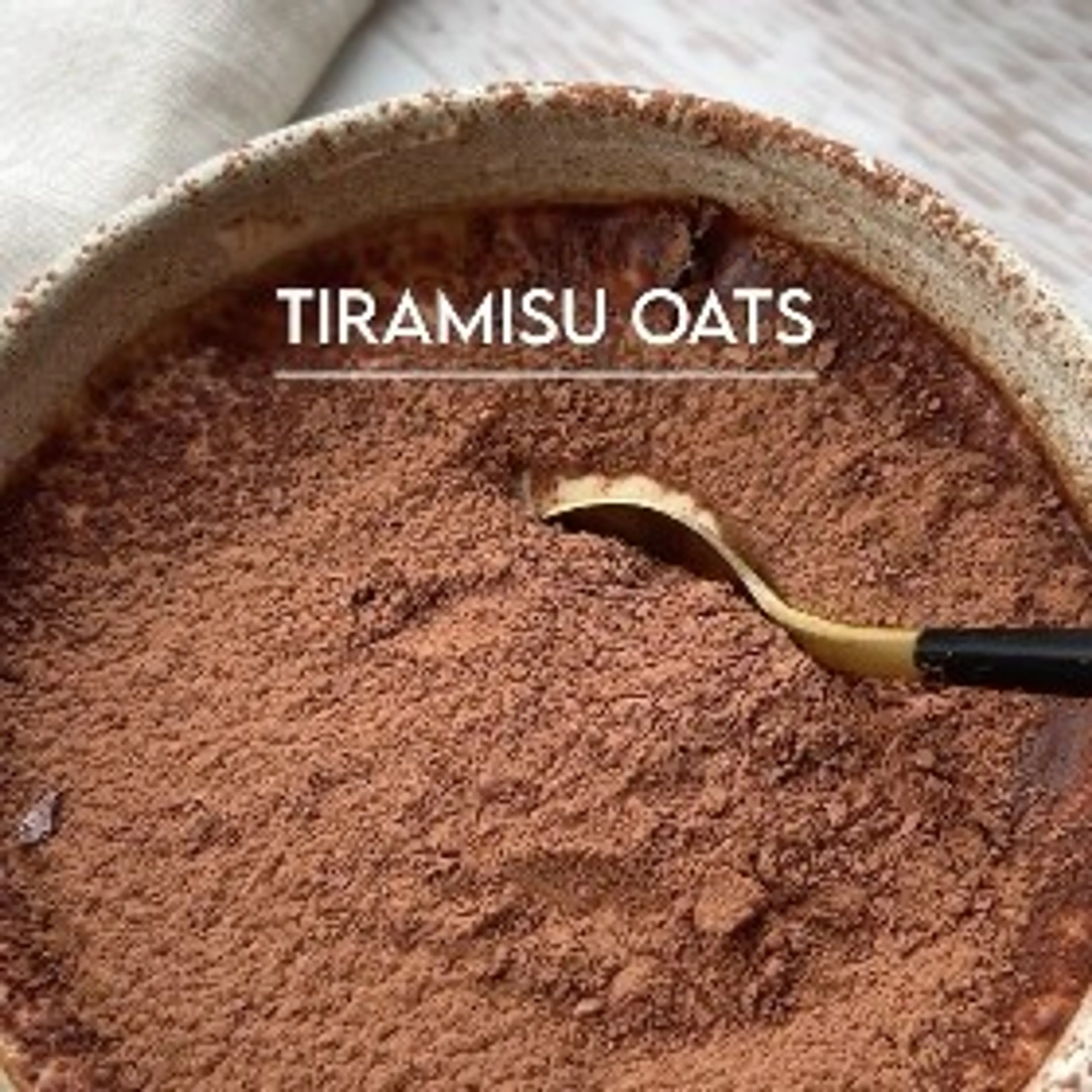 Tiramisu Oats